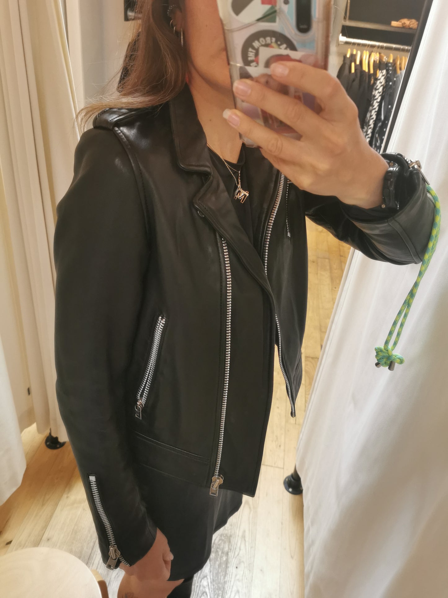 Won Hundred jacket leder