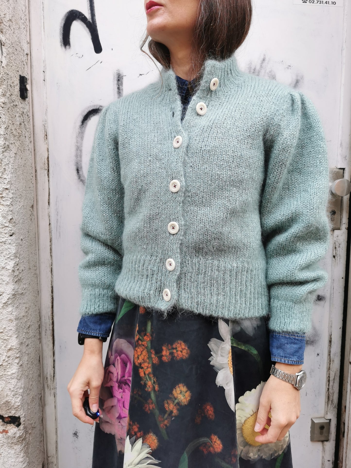 Bellerose cardigan munt