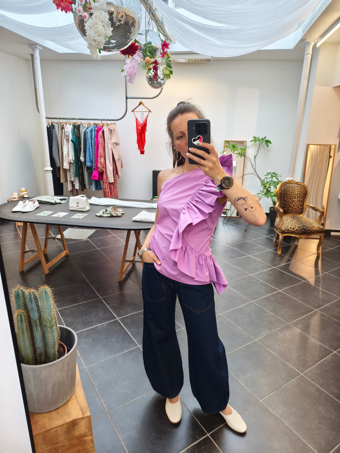 Essentiel top asymmetrisch
