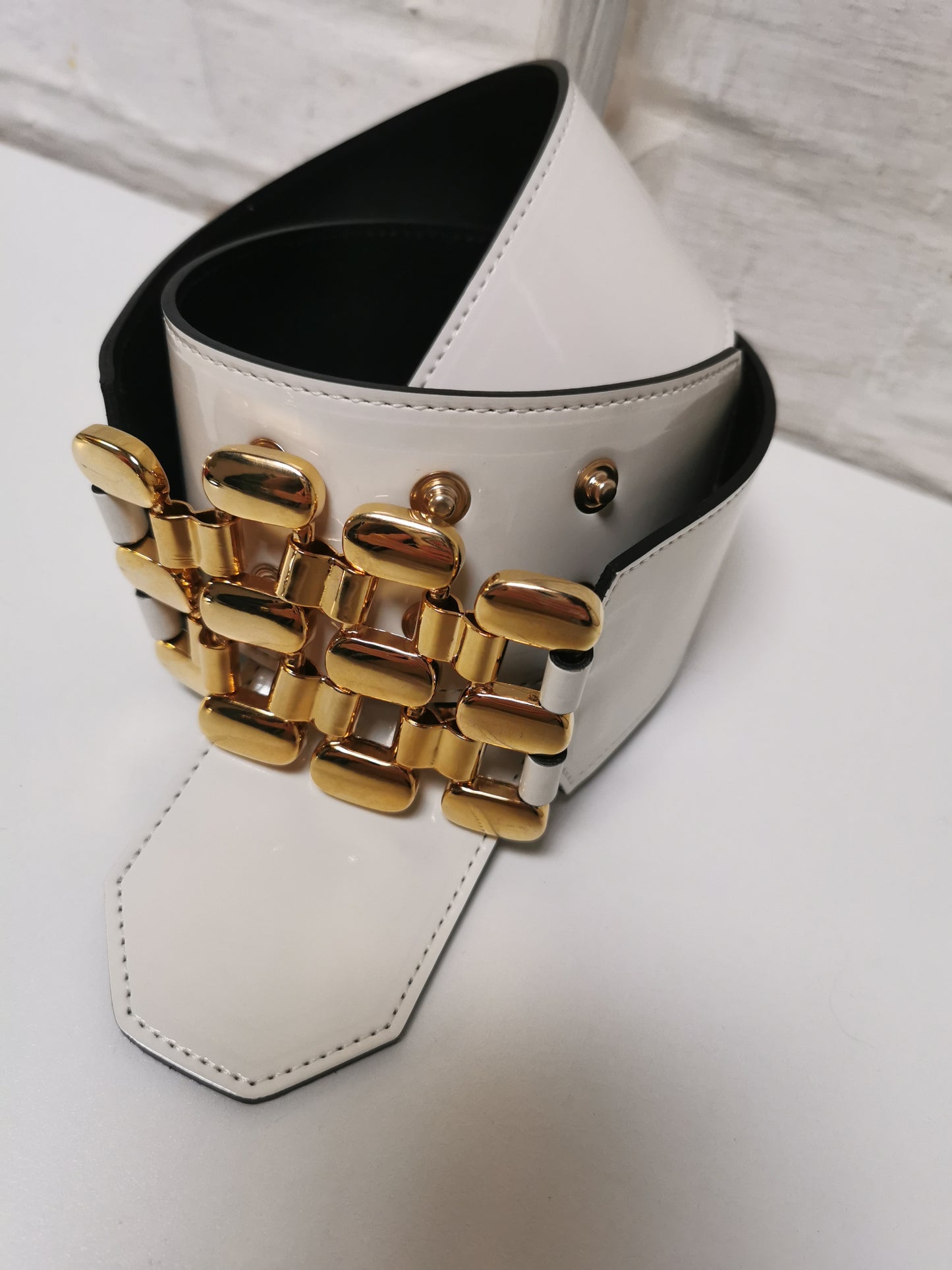 Essentiel riem wit
