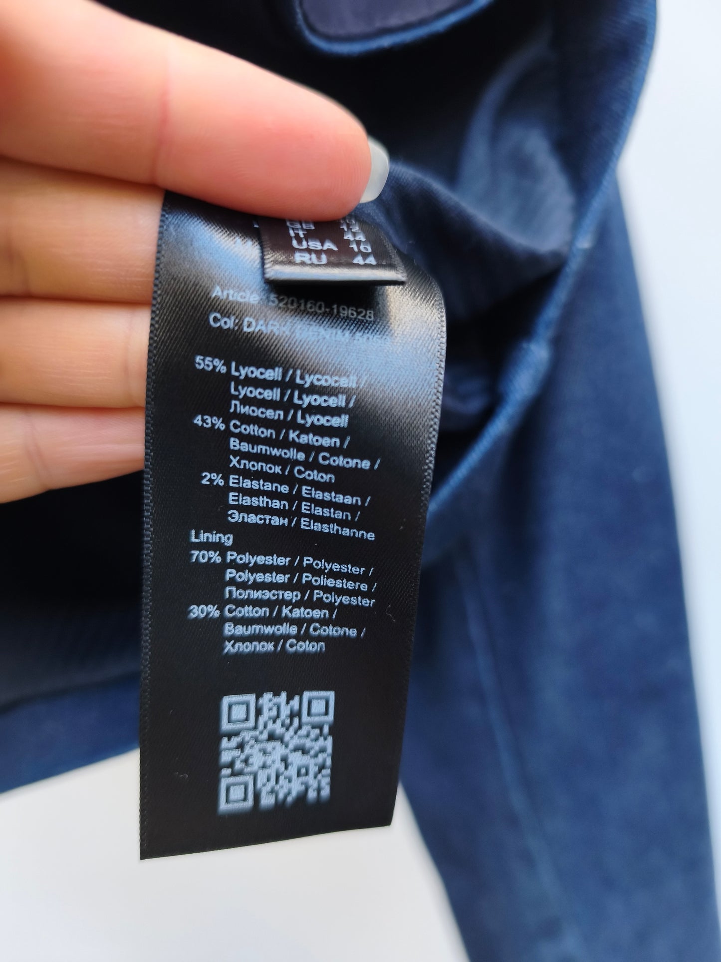 Malej cropped jeansvest