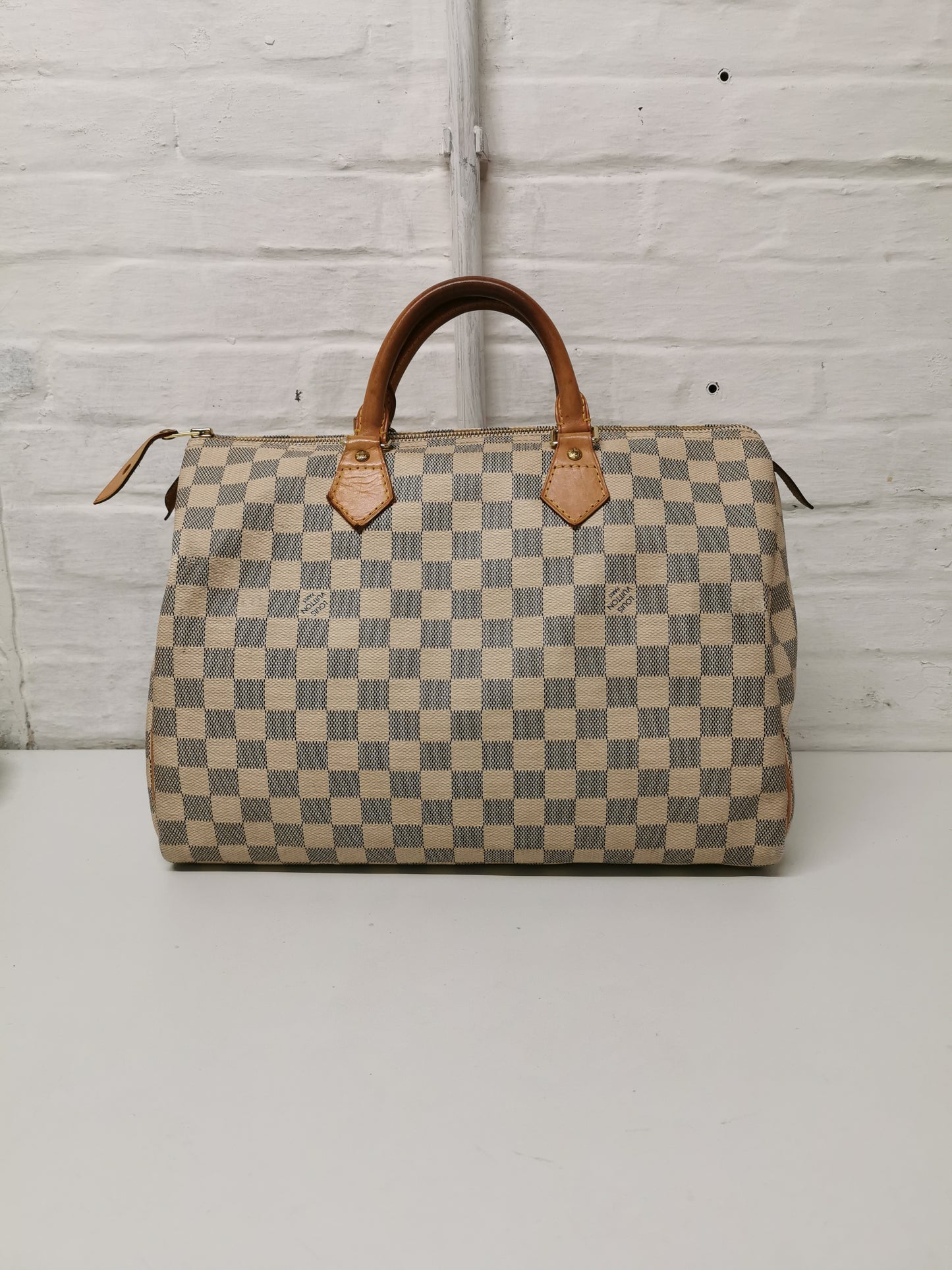 Louis Vuitton Speedy 35 Damier Azur