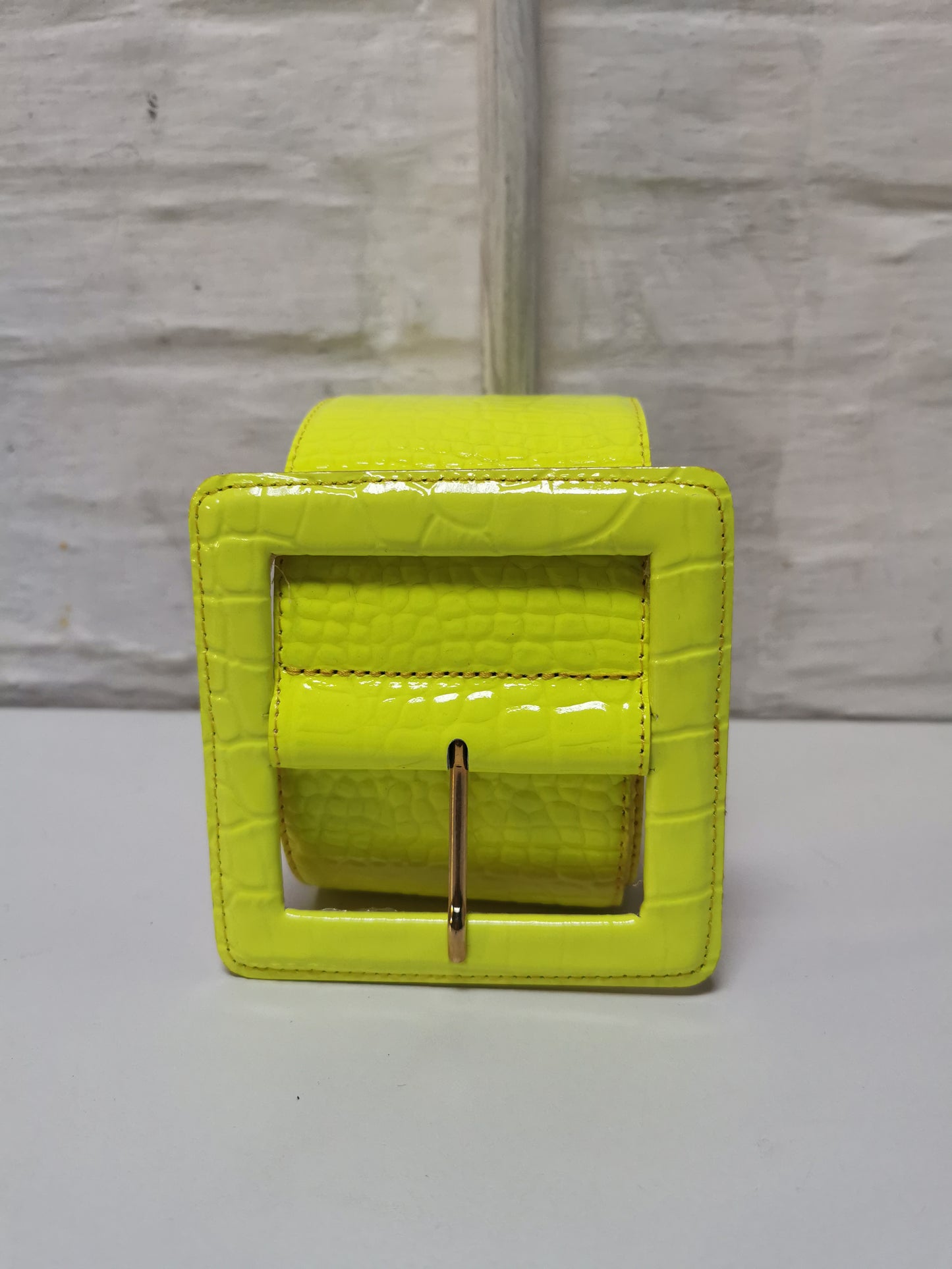 Essentiel riem fluogeel
