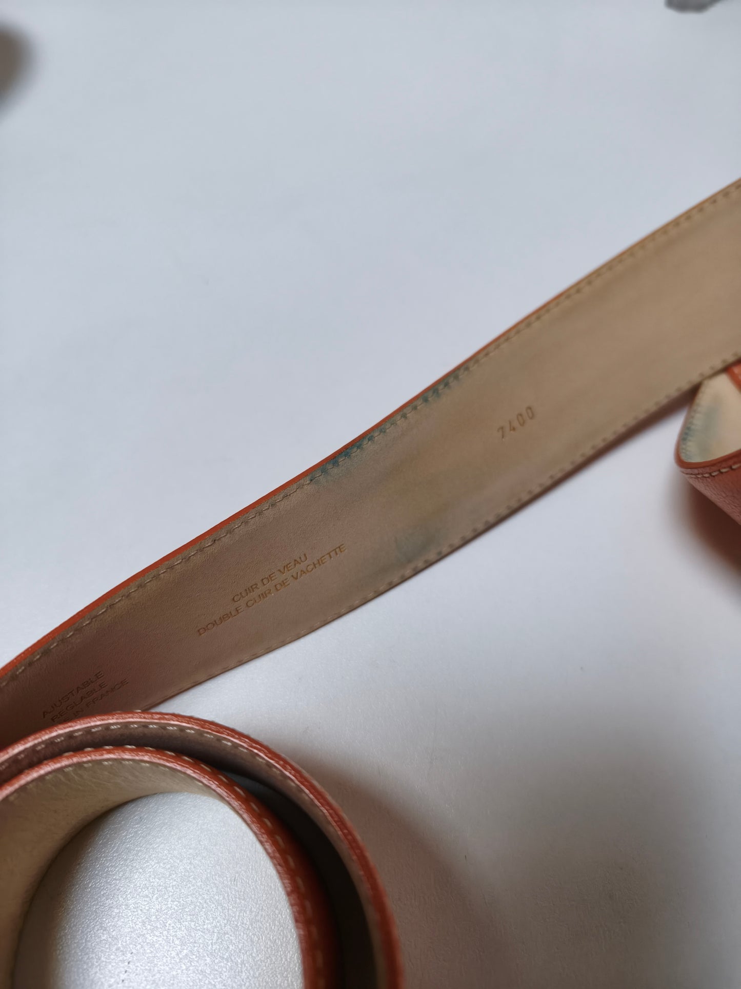 Longchamp riem oranje