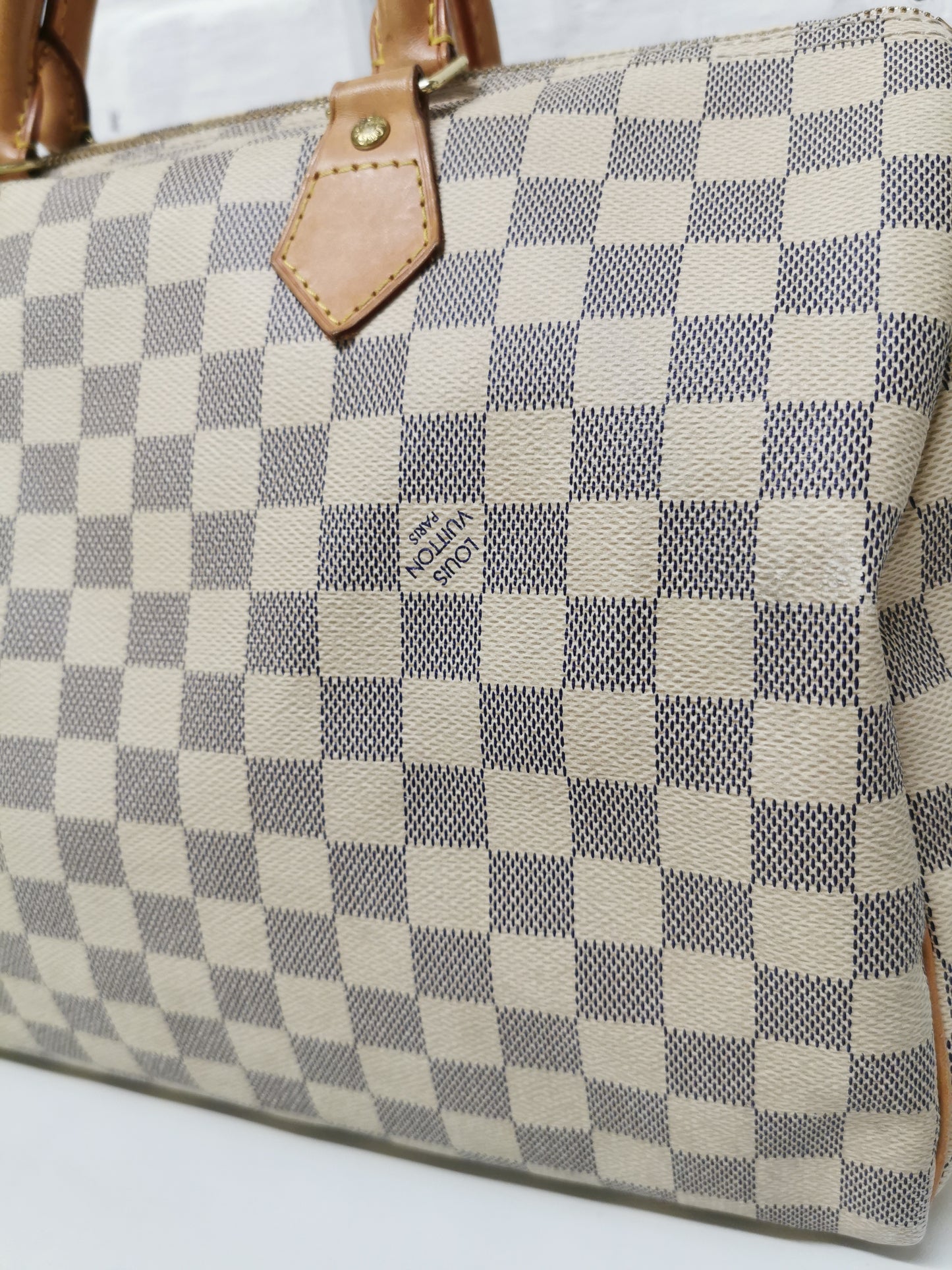 Louis Vuitton Speedy 35 Damier Azur