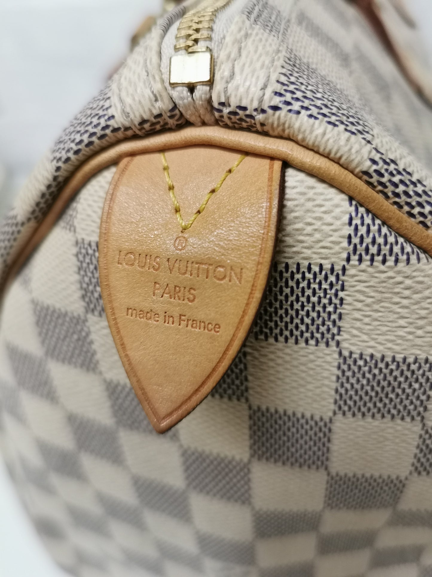 Louis Vuitton Speedy 35 Damier Azur