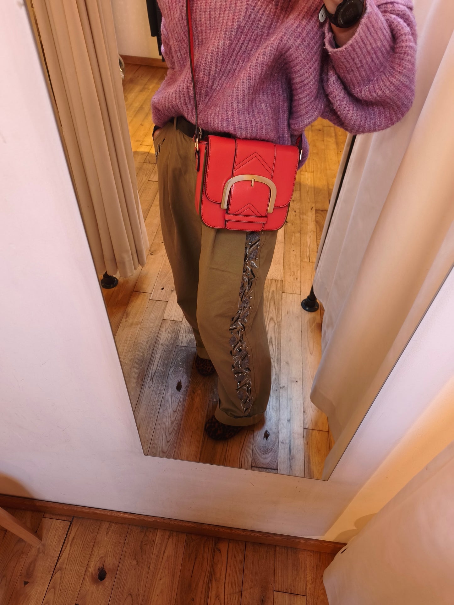 Essentiel handtas koraal