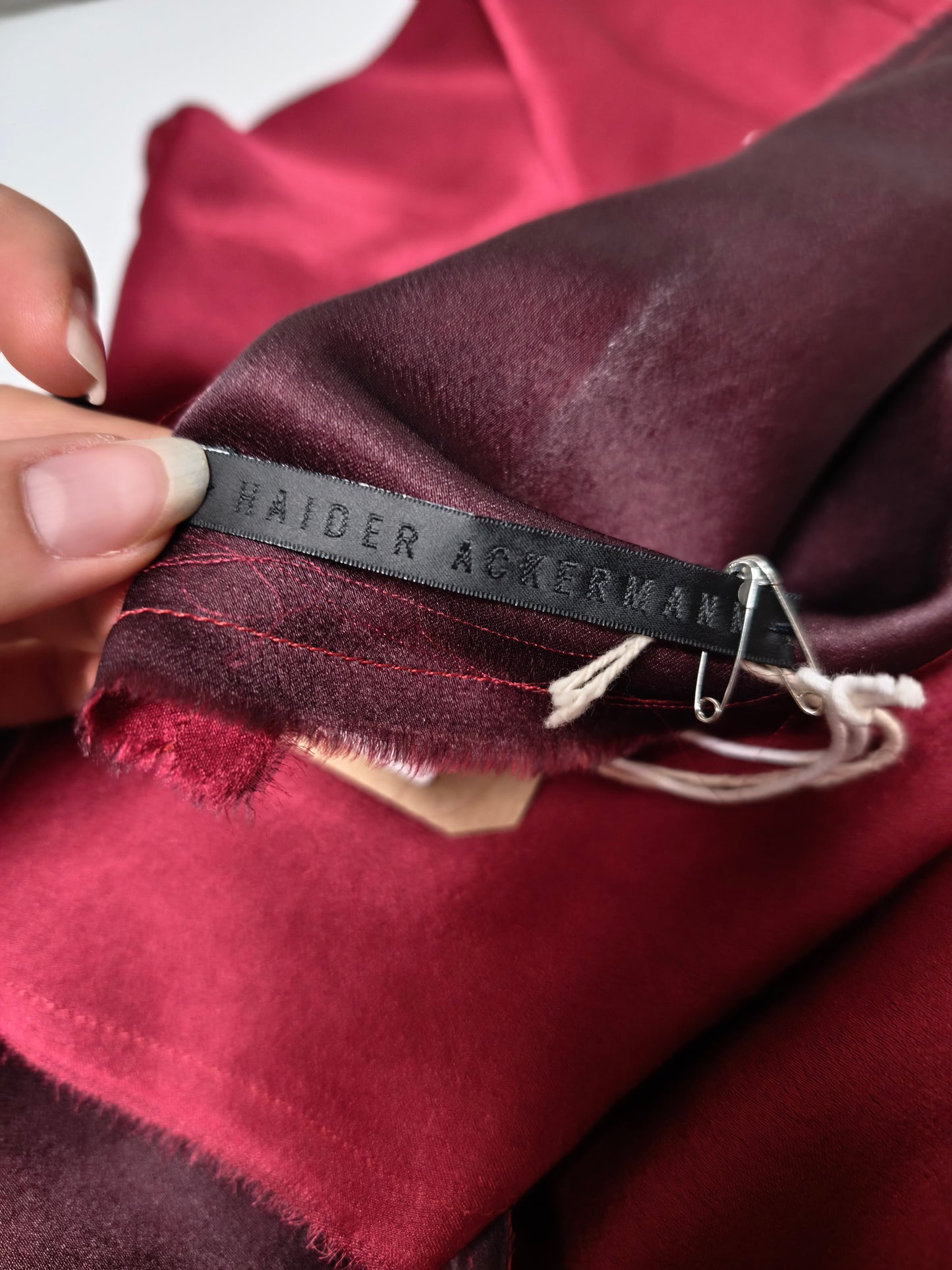 Haider Ackermann foulard zijde