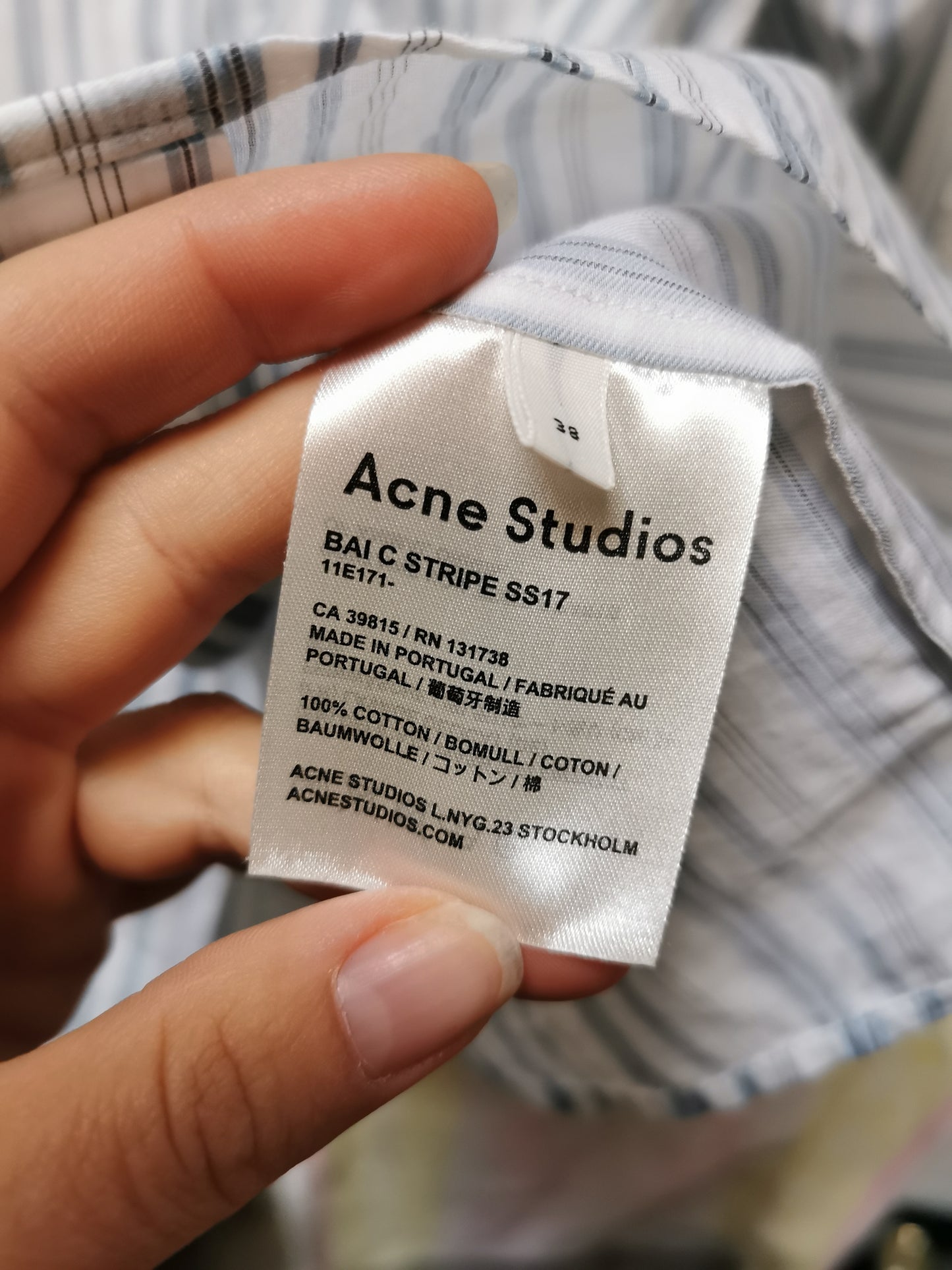 Acne Studios hemd