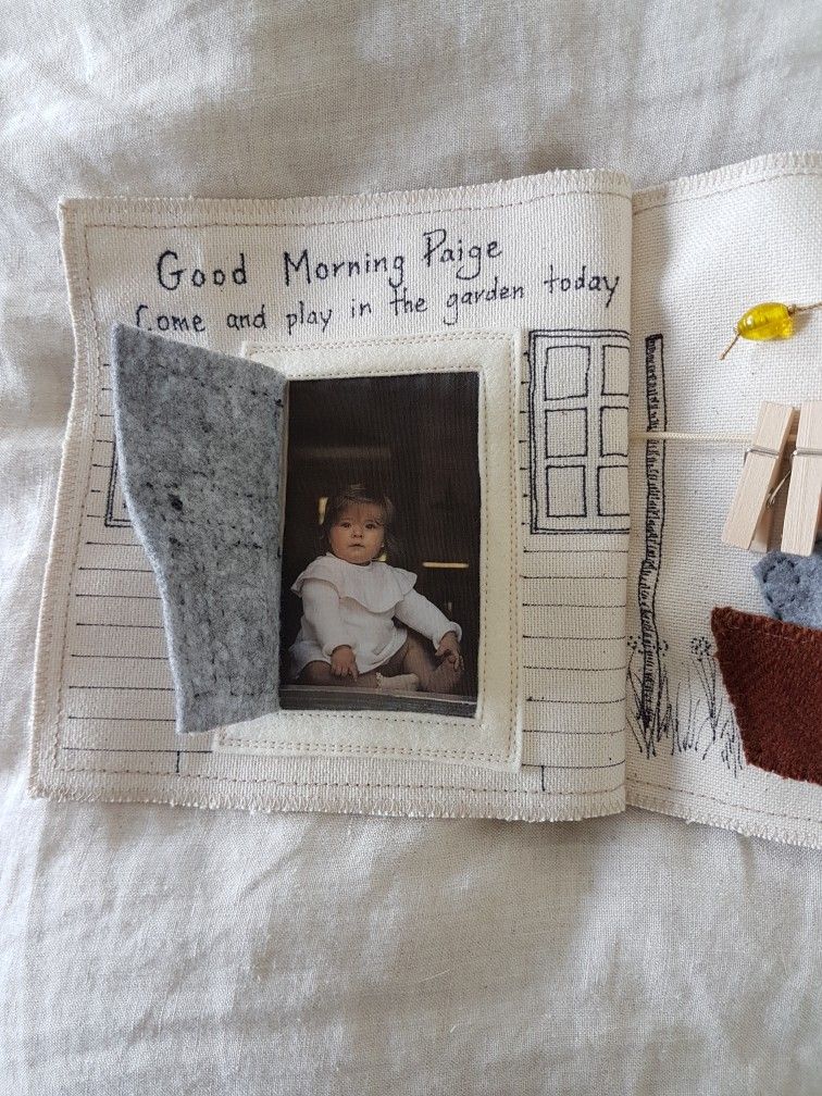 05/11 Workshop Troostboekjes met textiel door Vicky van The Untold
