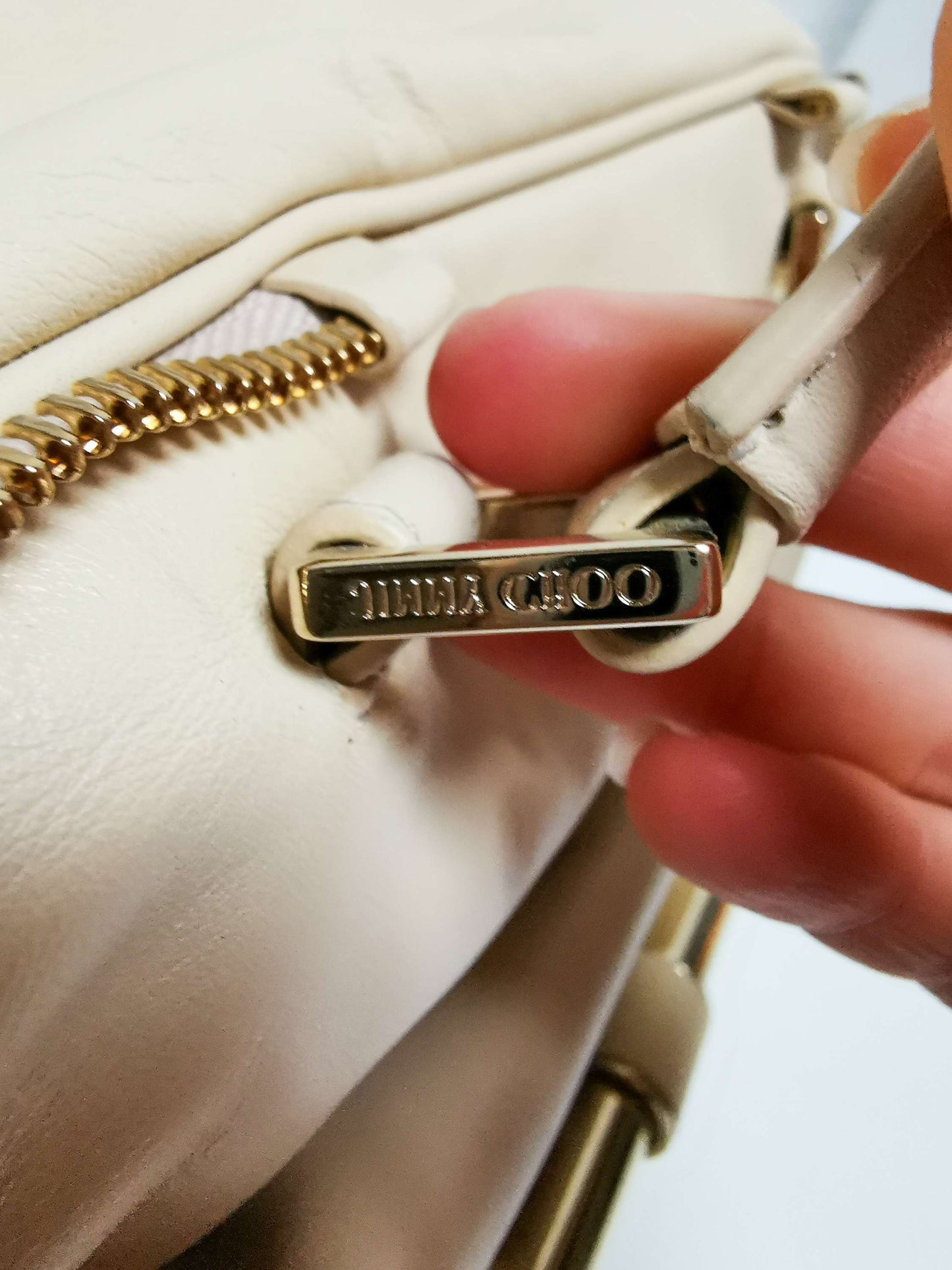 Jimmy Choo Justine Bowling Bag