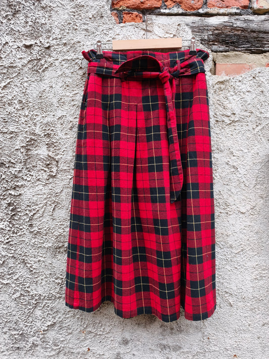 Sun68 rood/zwarte rok