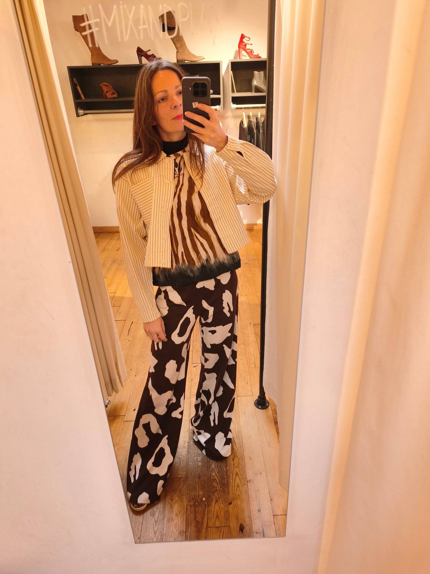 Stieglitz broek met Luipaardvlekken