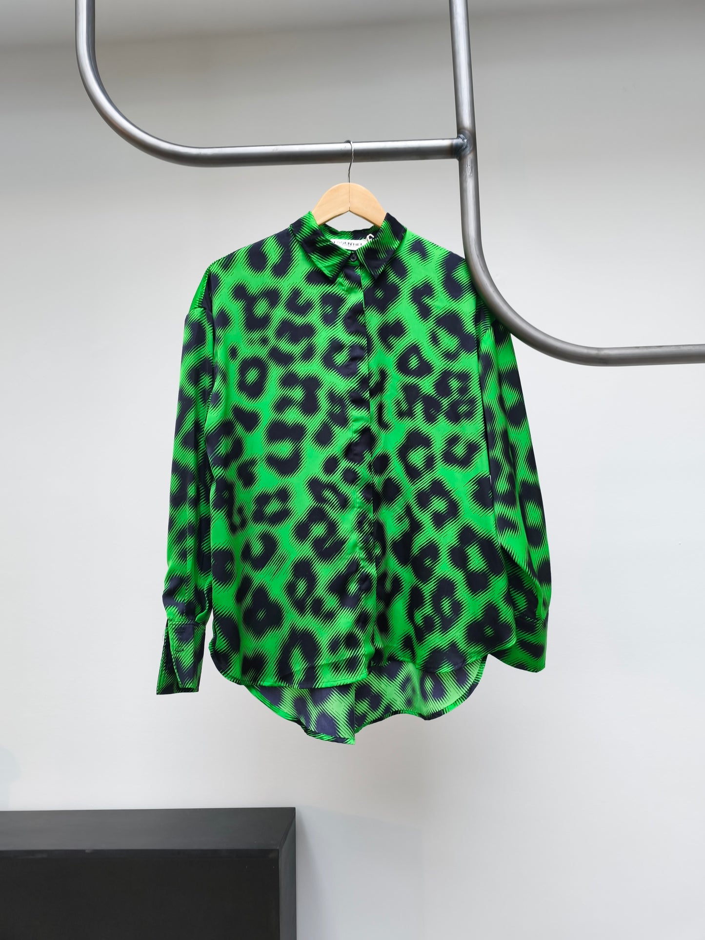 Essentiel blouse groen/ zwart