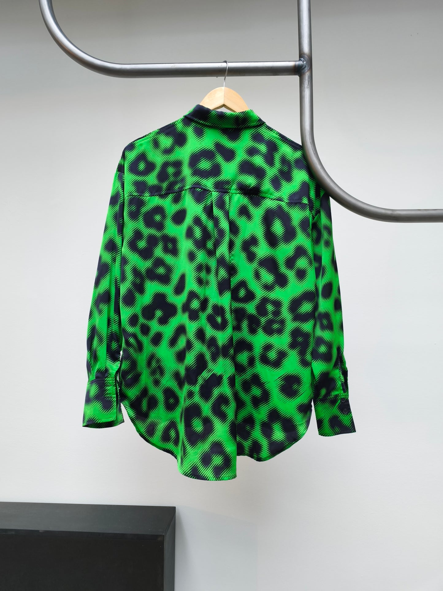 Essentiel blouse groen/ zwart