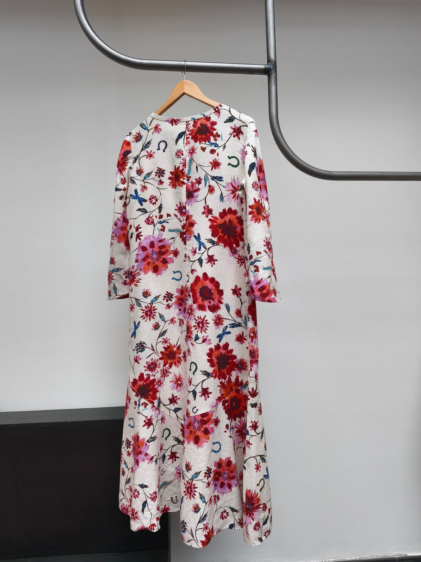 Dorothee Schumacher jurk ecru bloemen