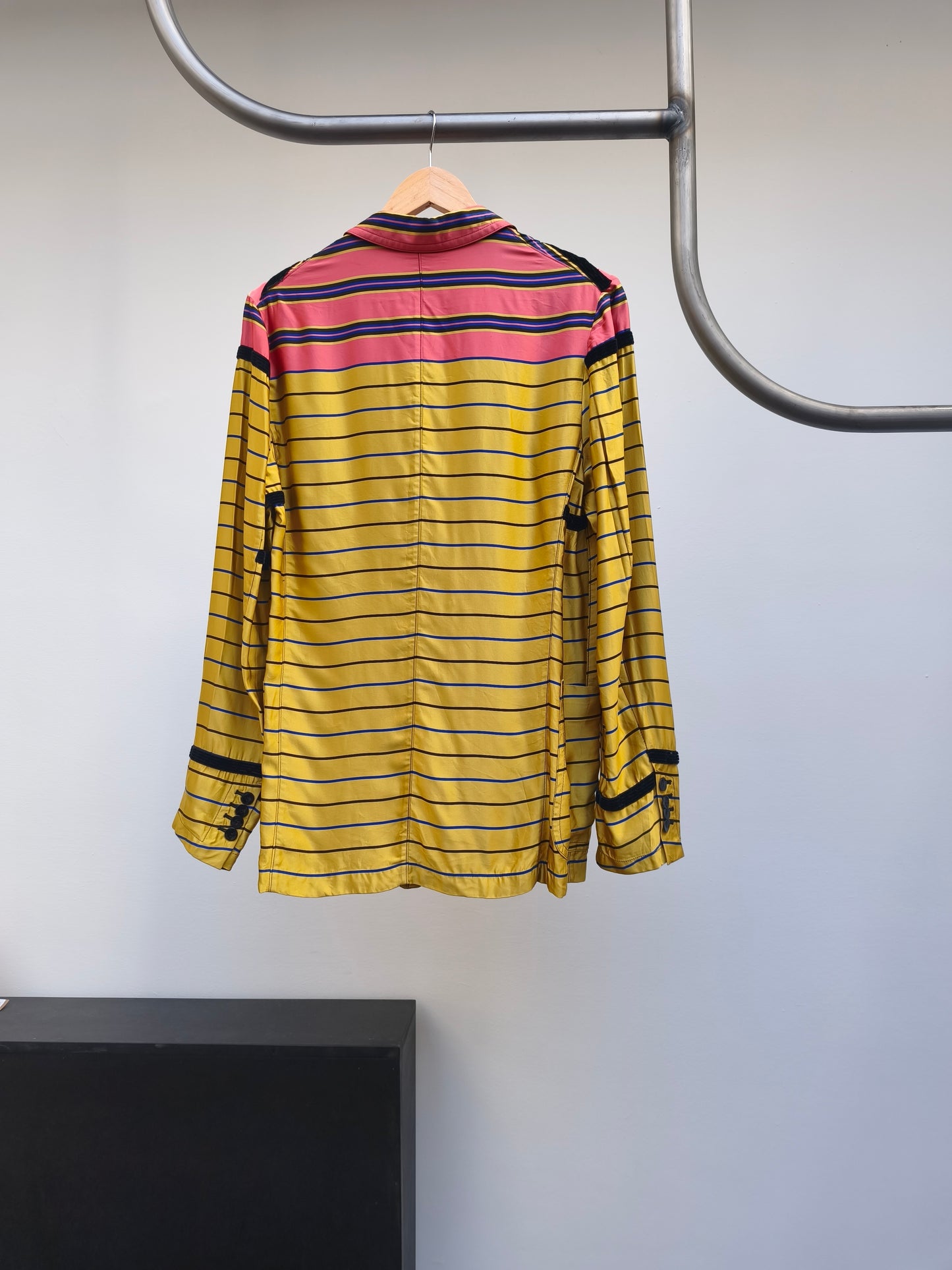 Dries Van Noten gestreepte blazer
