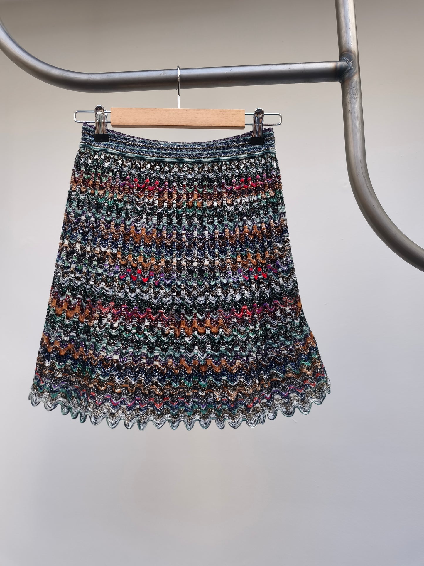 Missoni rok plissé