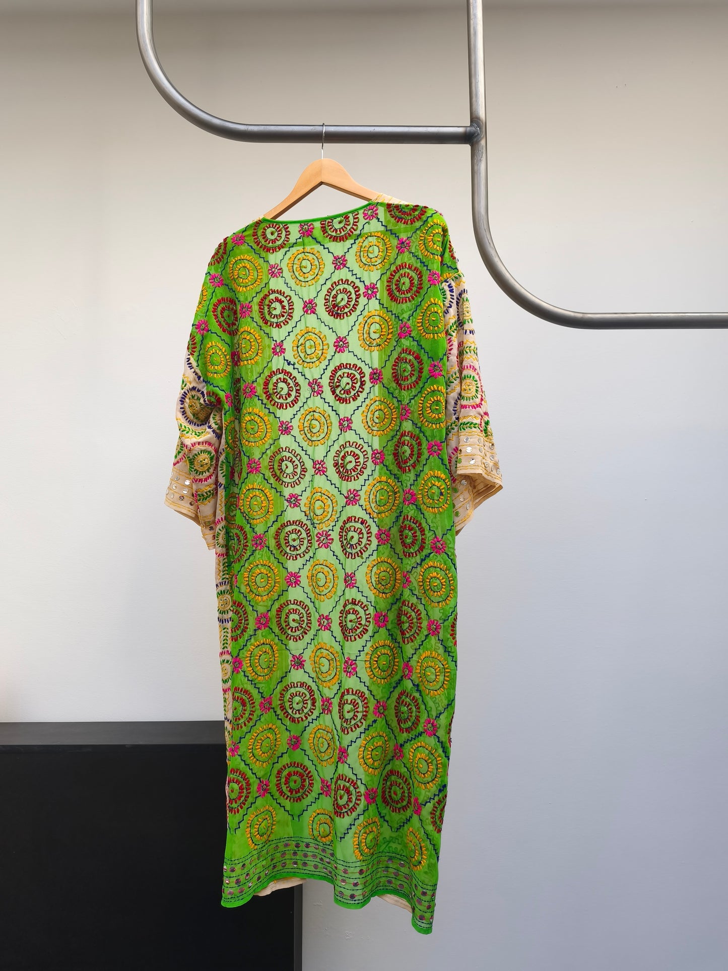 Sissel Edelbo kimono beige/groen