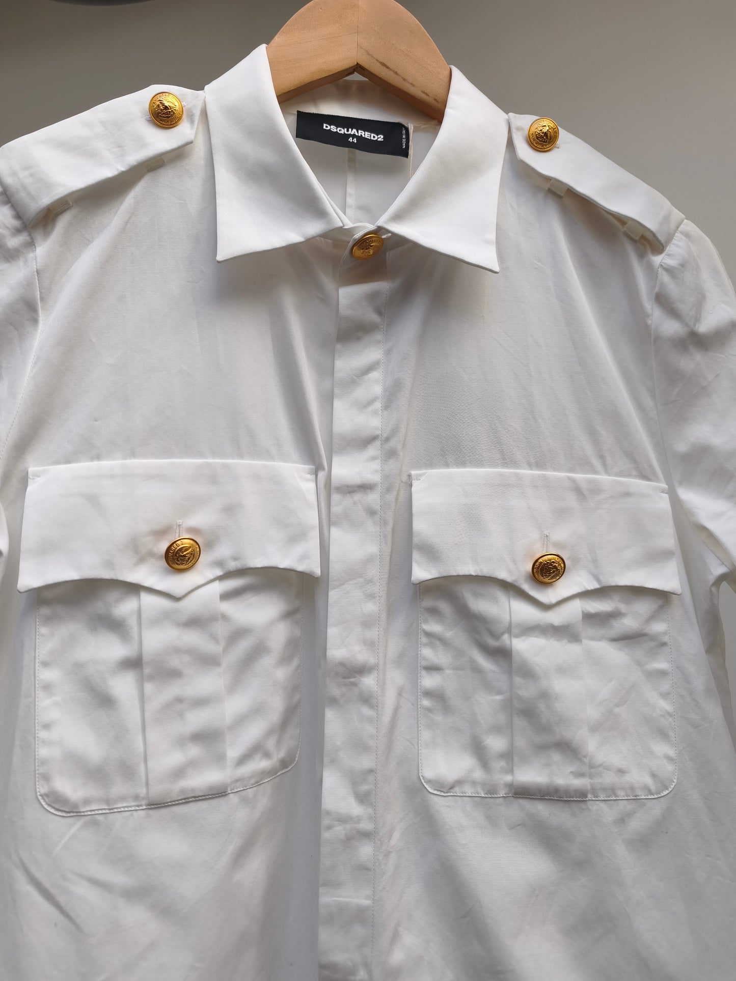 Dsquared2 hemd wit