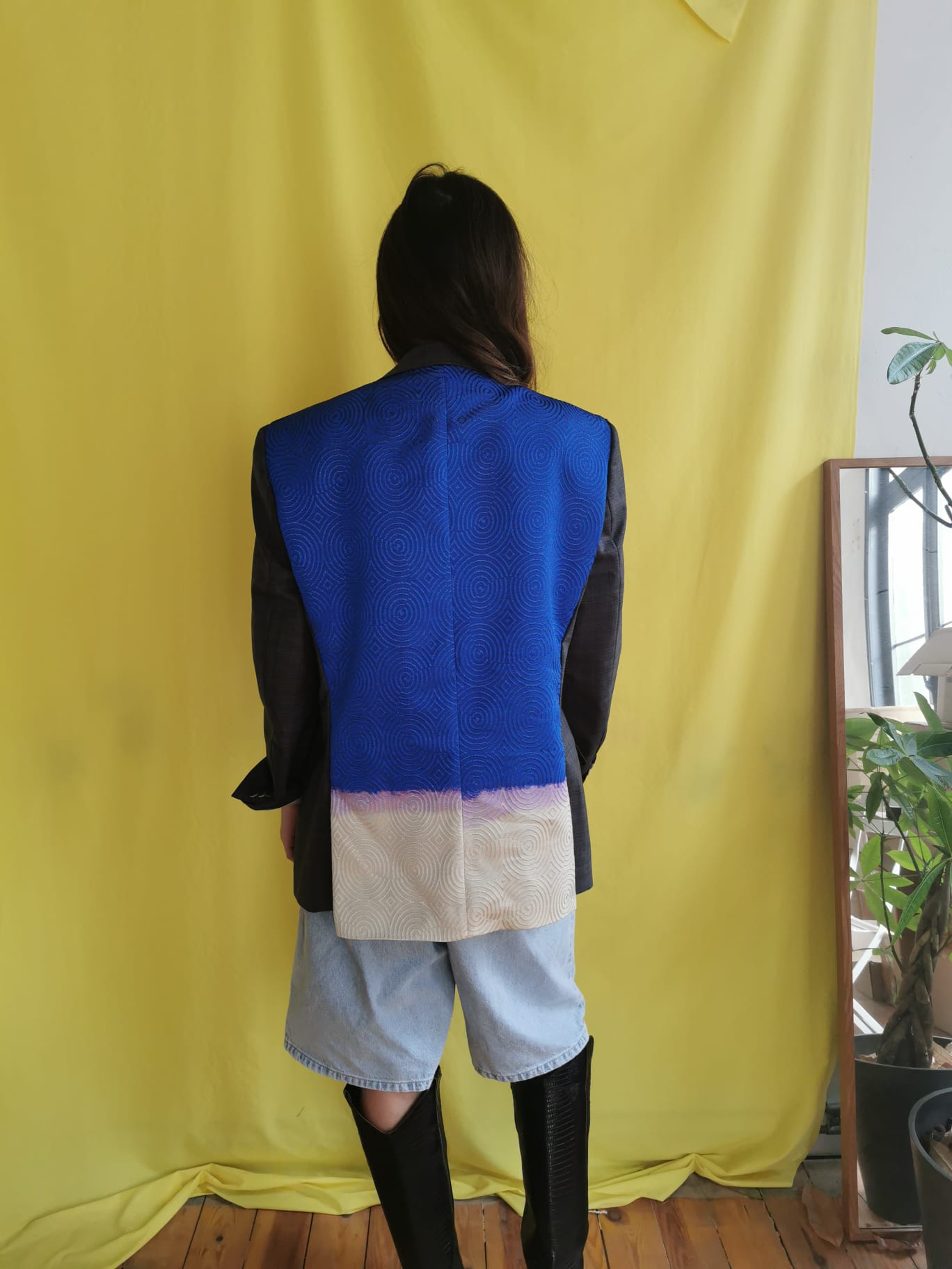 The story of a blazer: upcyclen van een mannenblazer