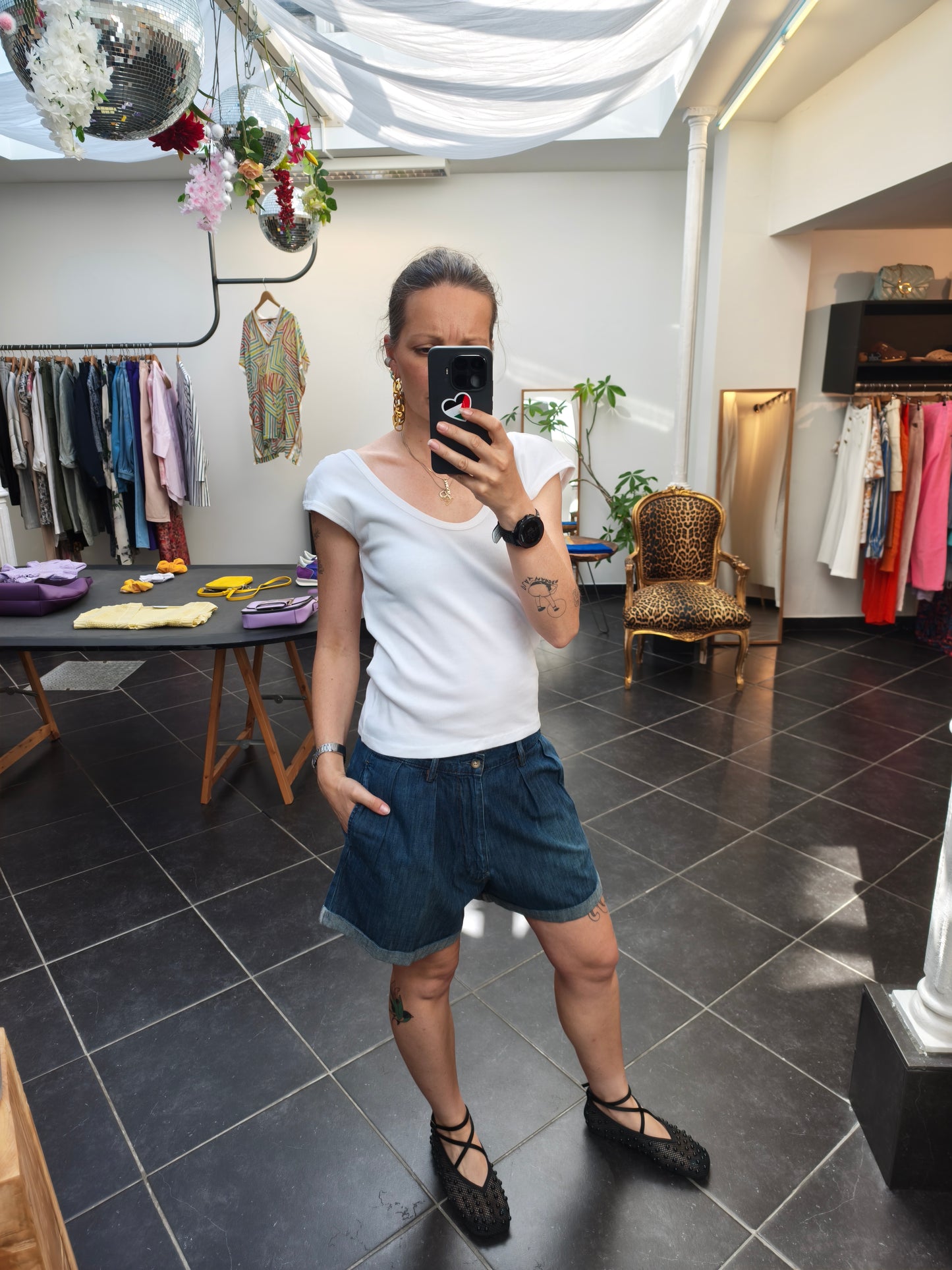 Denimist short