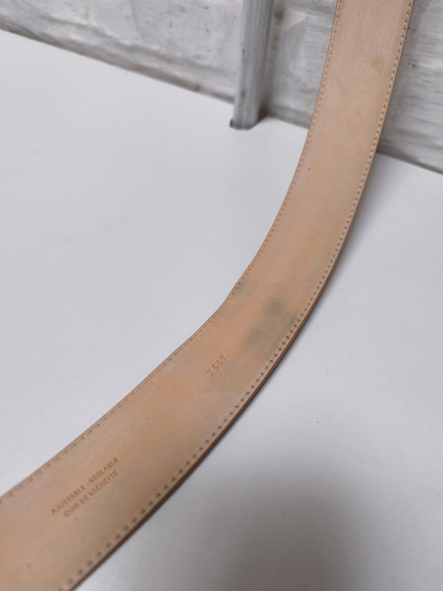 Longchamp riem beige