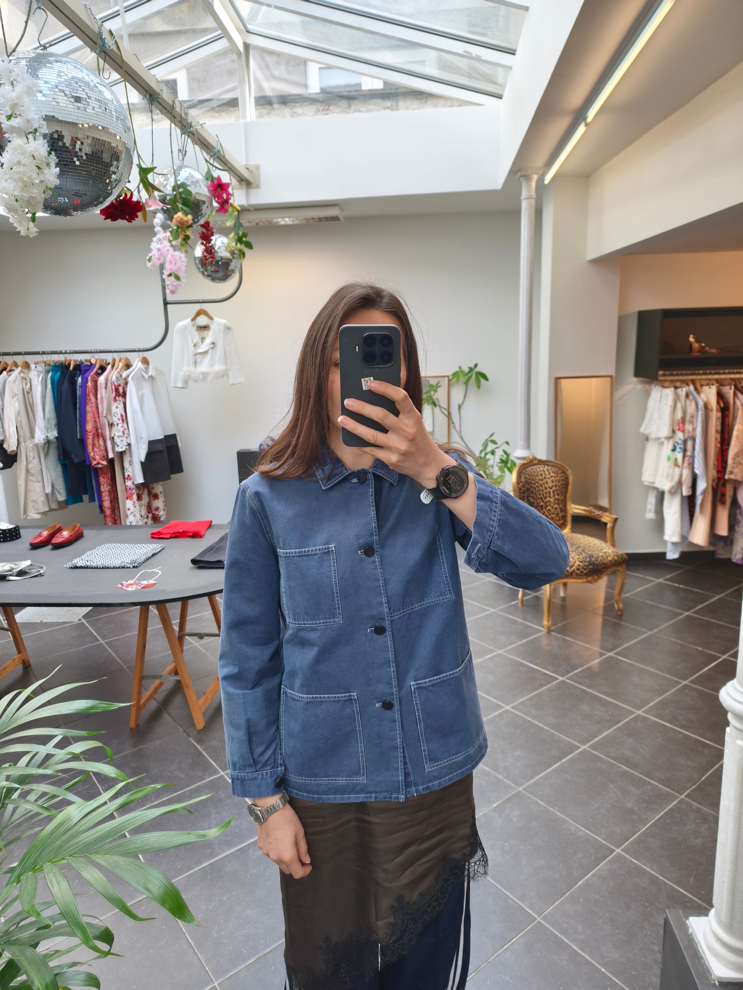 Laurence Bras vest blauw