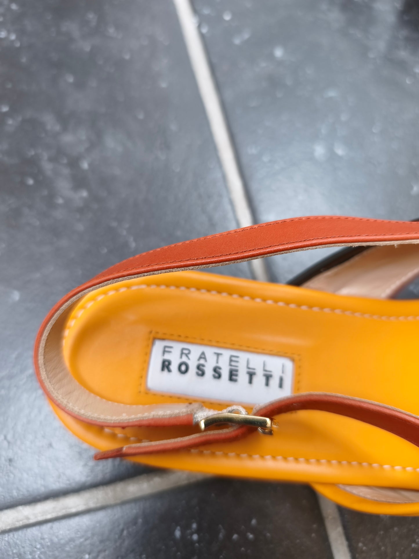 Fratelli Rossetti sandalen wit/bruin