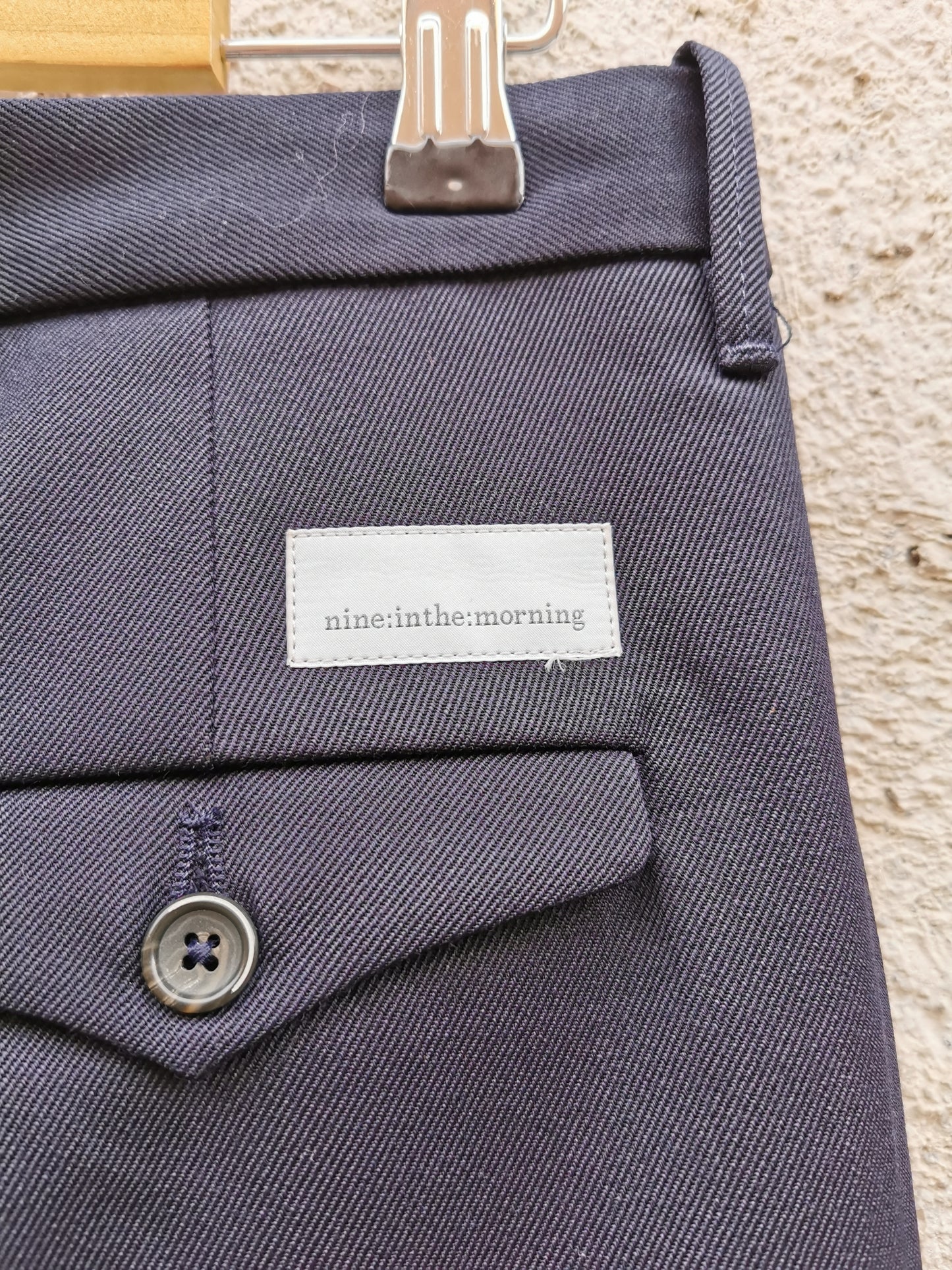 Nine in the morning broek navy