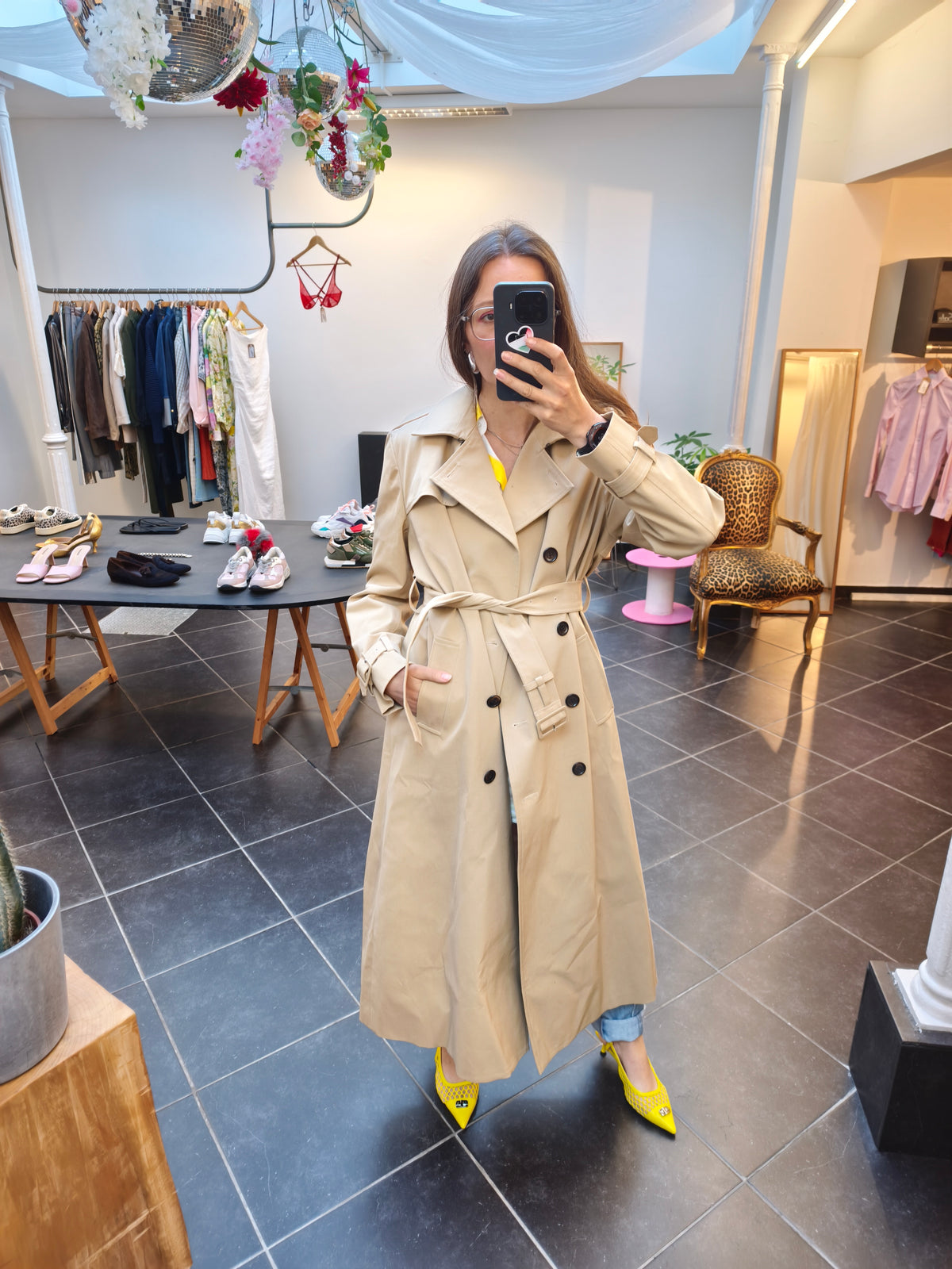 Rhúne Eline trenchcoat
