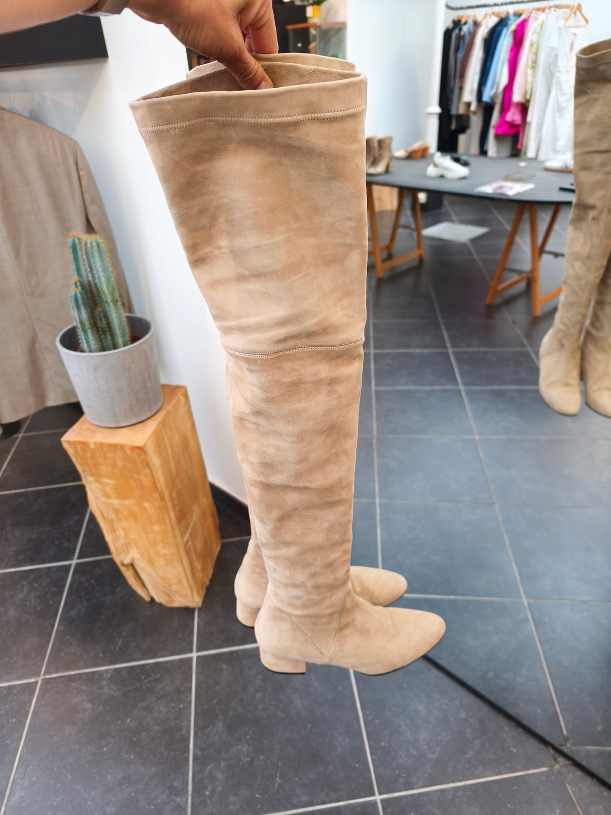 Natan laarzen beige
