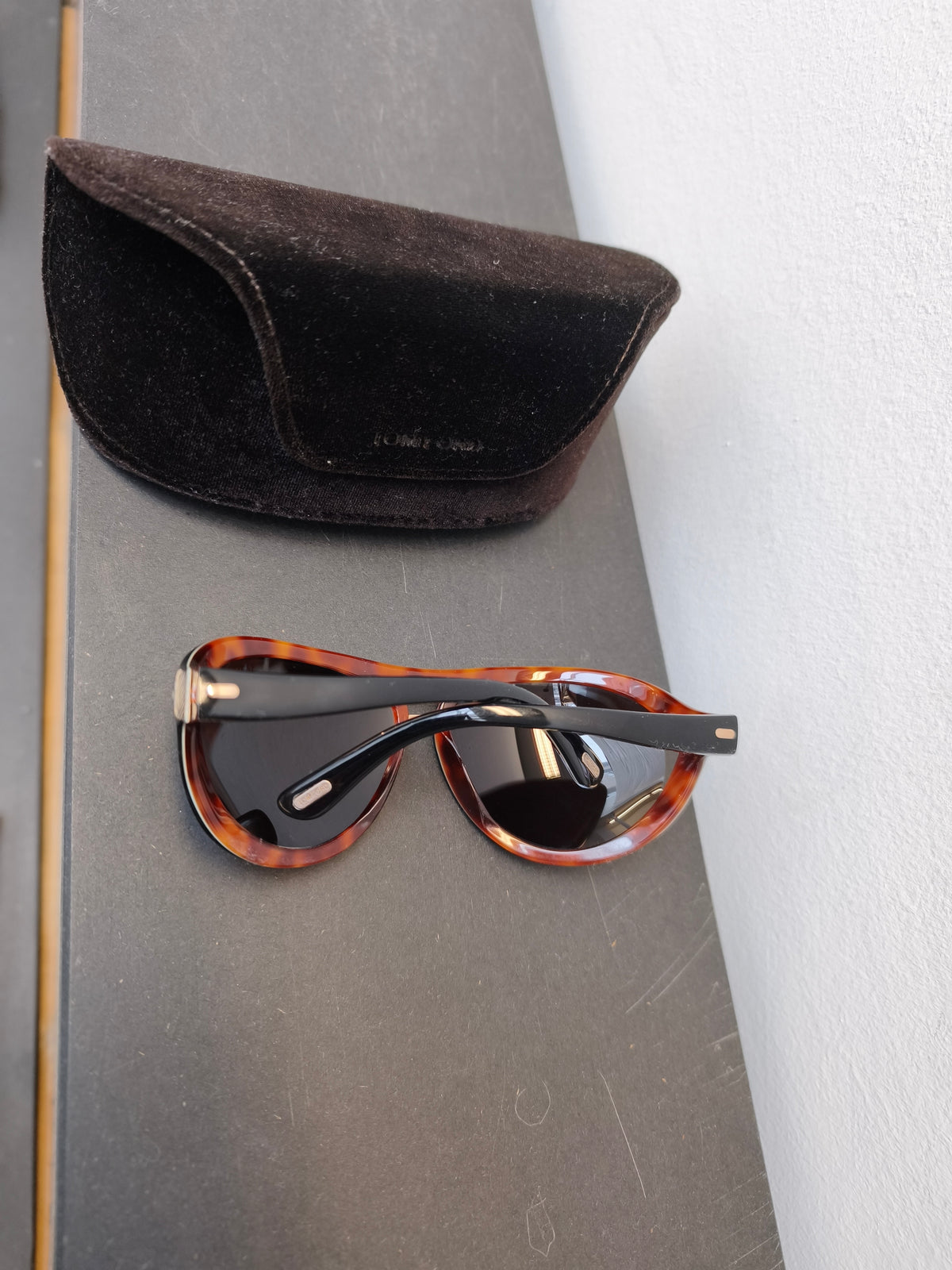 Tom Ford zonnebril schildpad