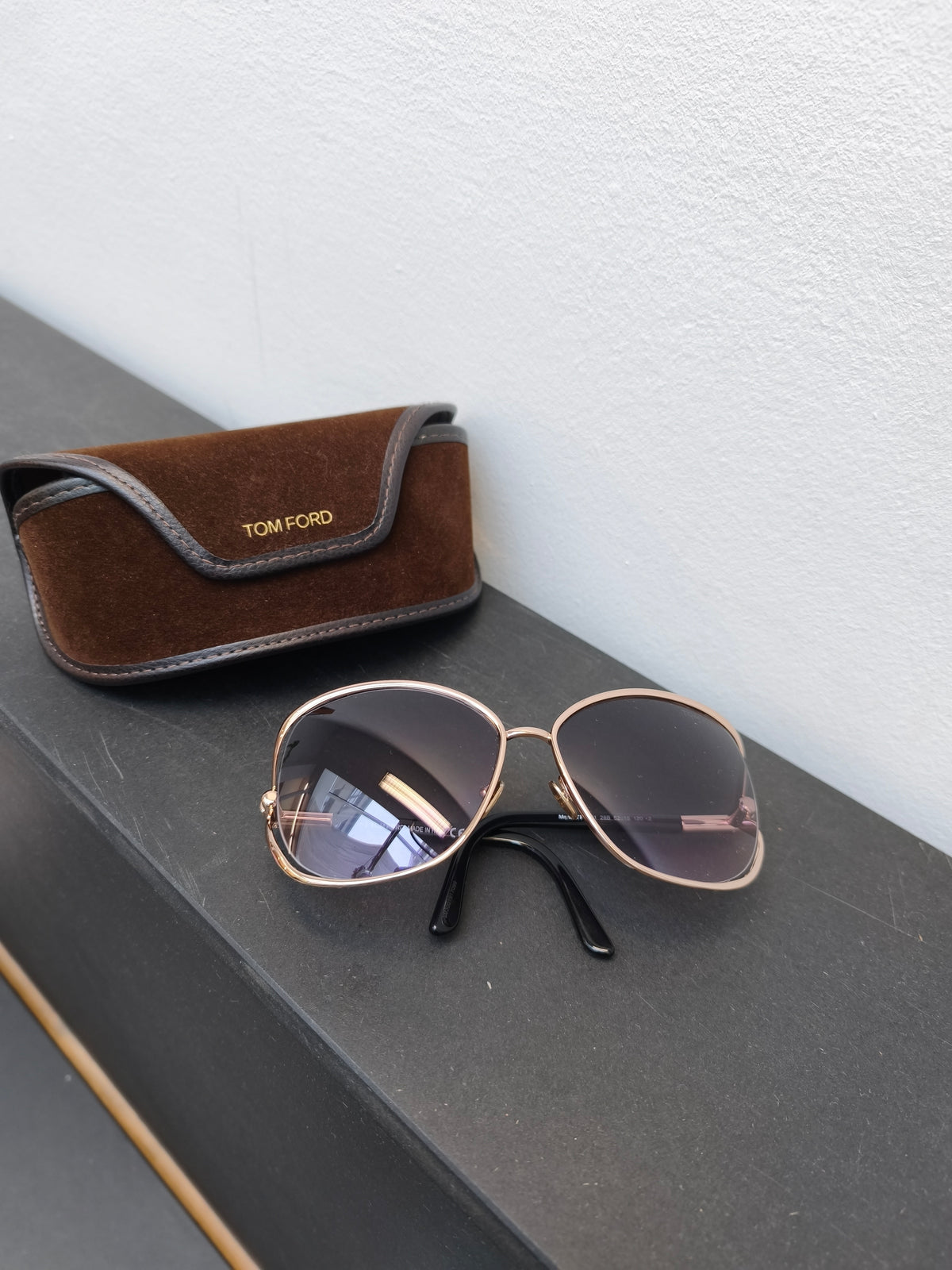 Tom Ford zonnebril metaal