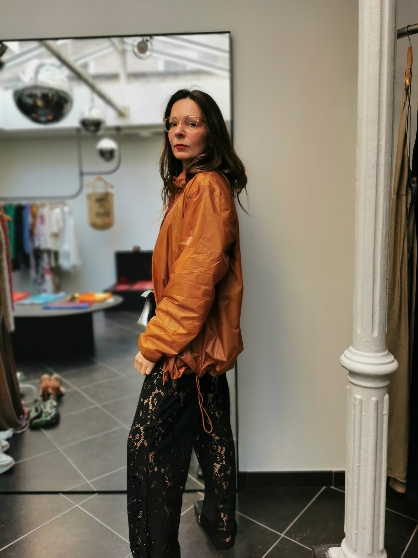 Rains regenjas bruin