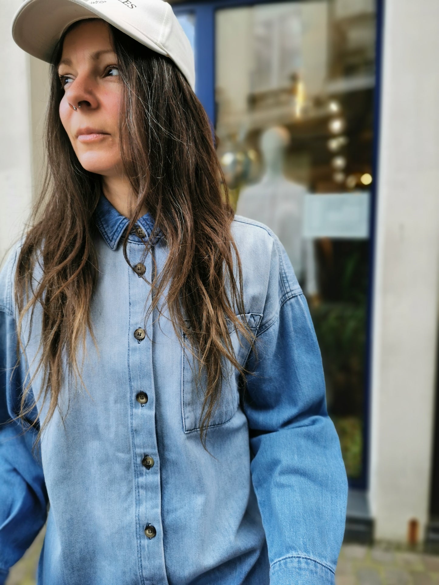 My Essential Wardrobe jeanshemd