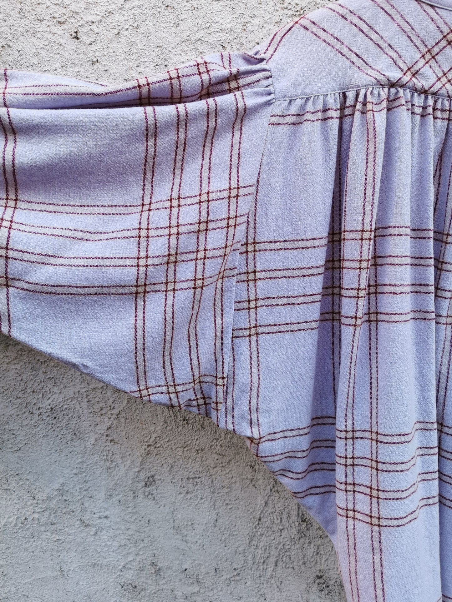 Sea Me Happy Balloon blouse lila