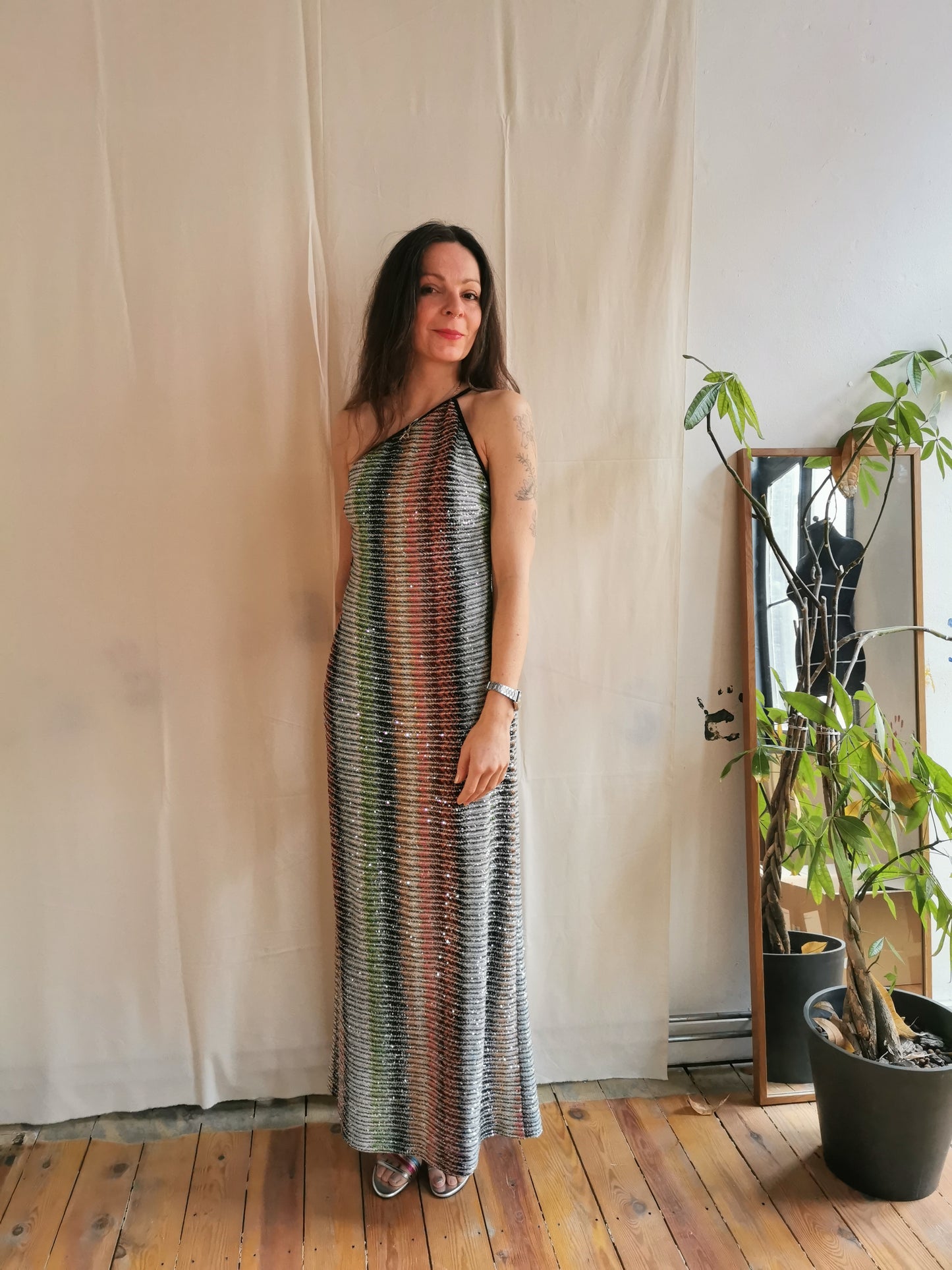 Missoni jurk multicolor