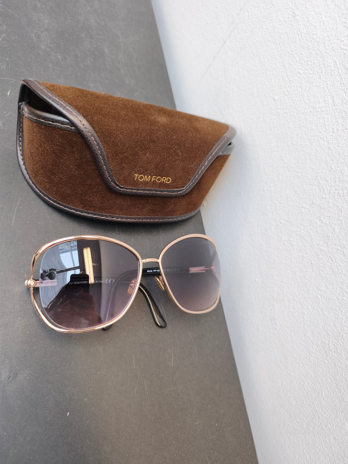Tom Ford zonnebril metaal