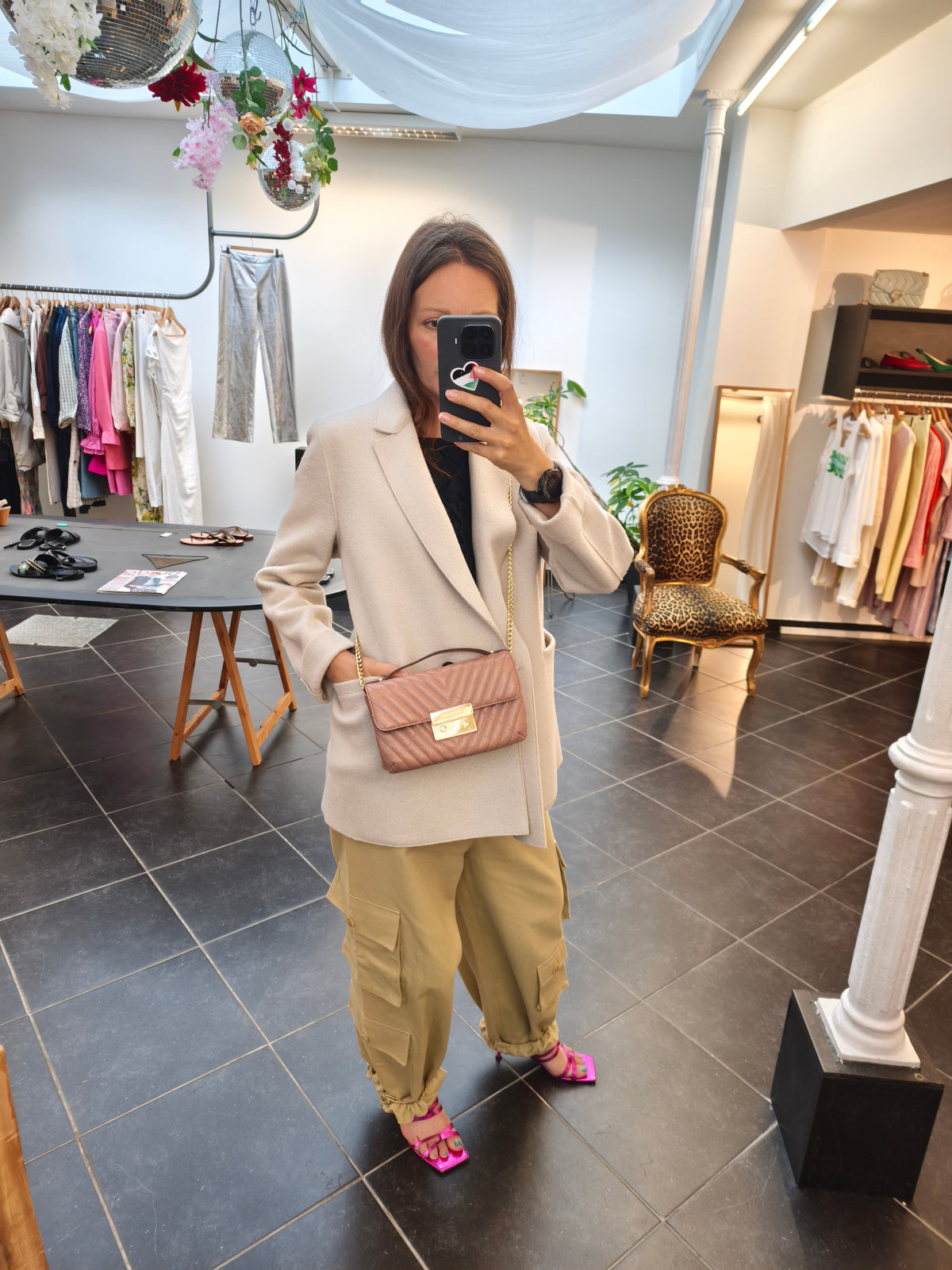 Michael Kors handtas oudroze