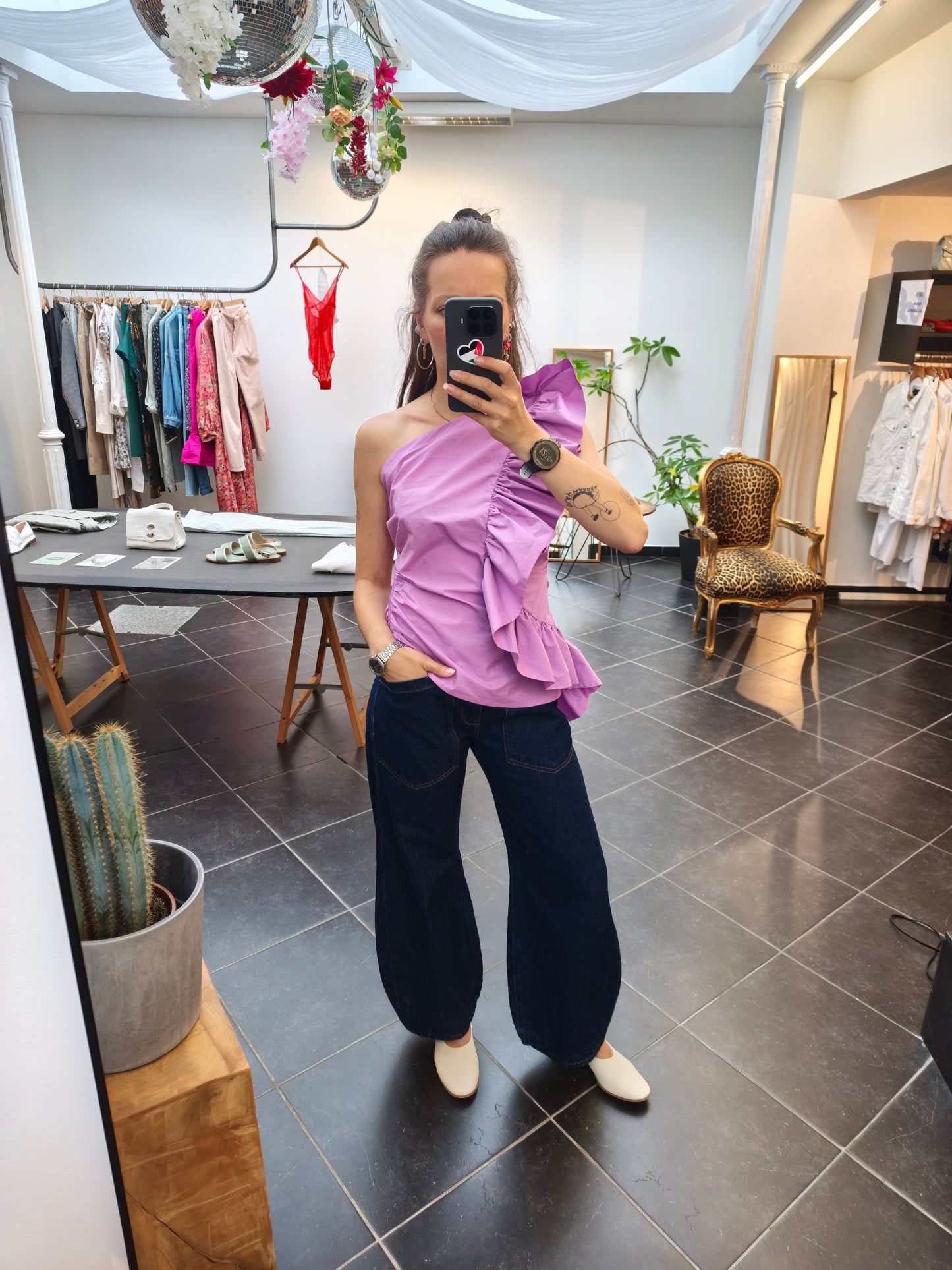 Essentiel top asymmetrisch