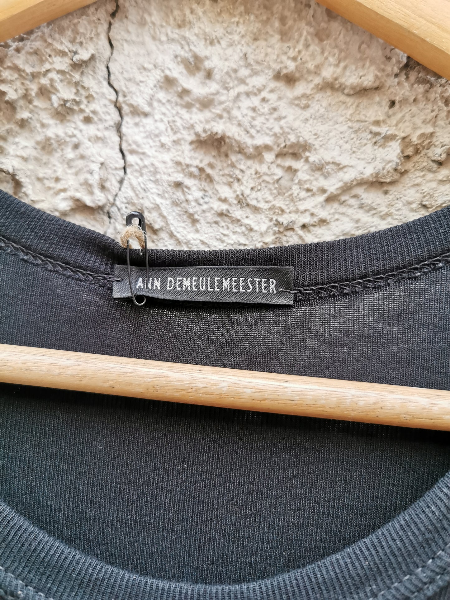 Ann Demeulemeester jurk zwart