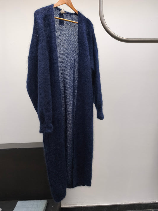 La petite laine cardigan navy