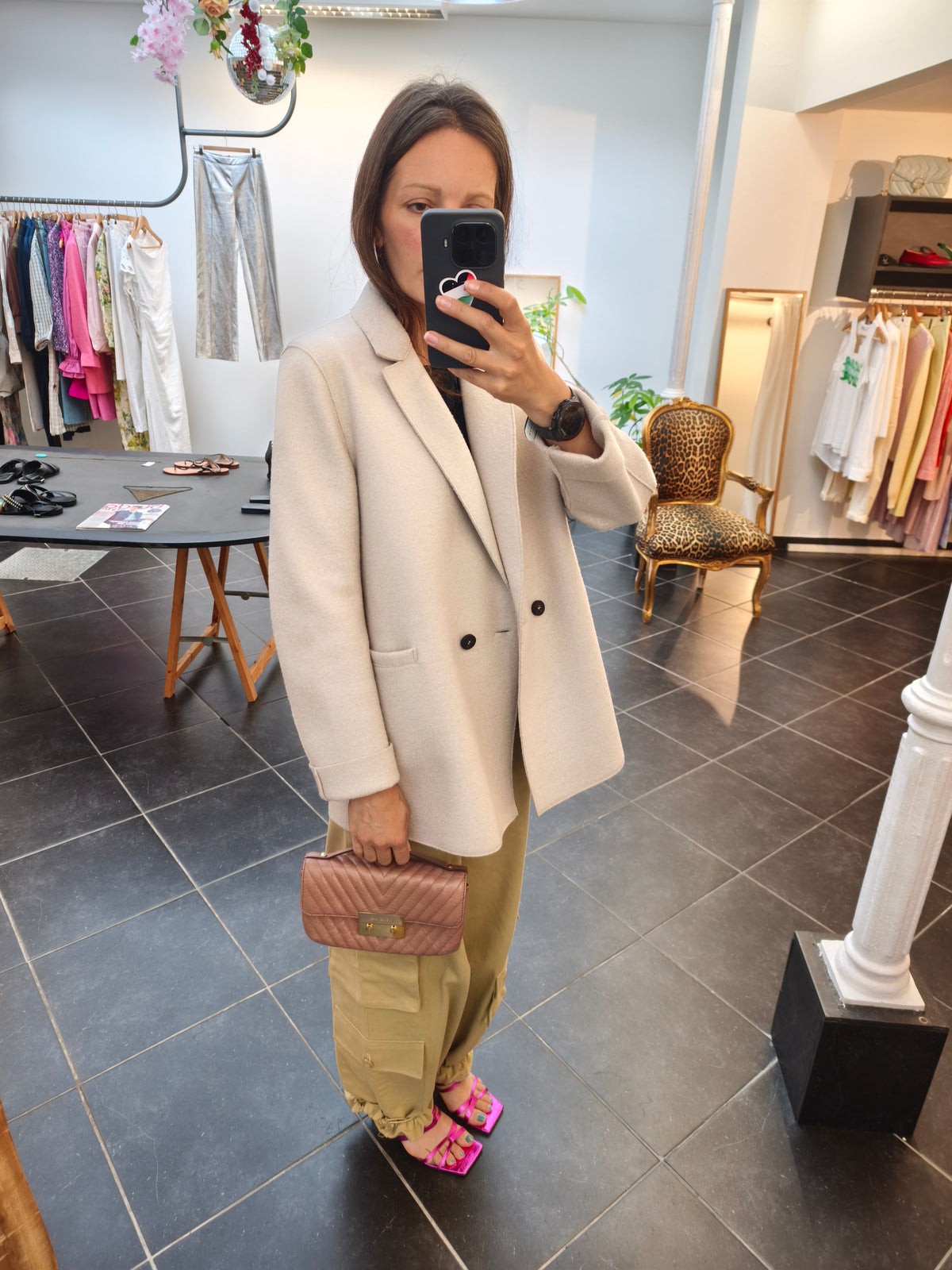 Michael Kors handtas oudroze