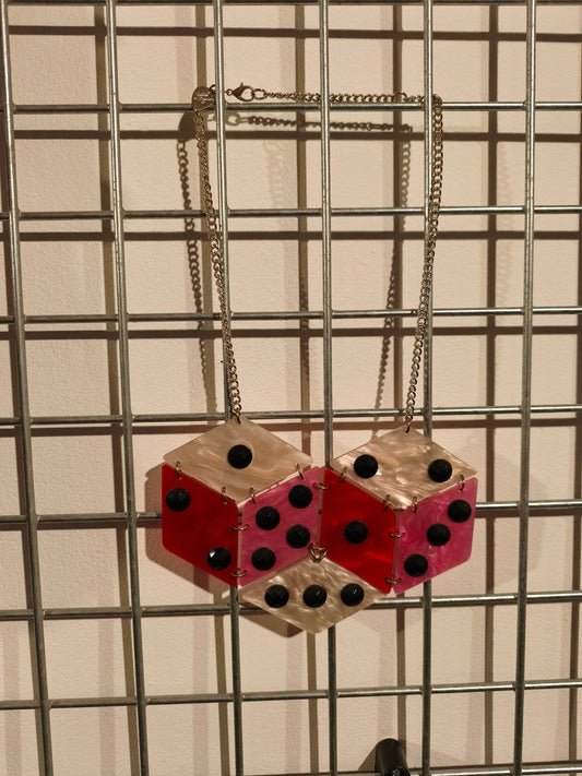 Tatty Divine ketting dobbelstenen