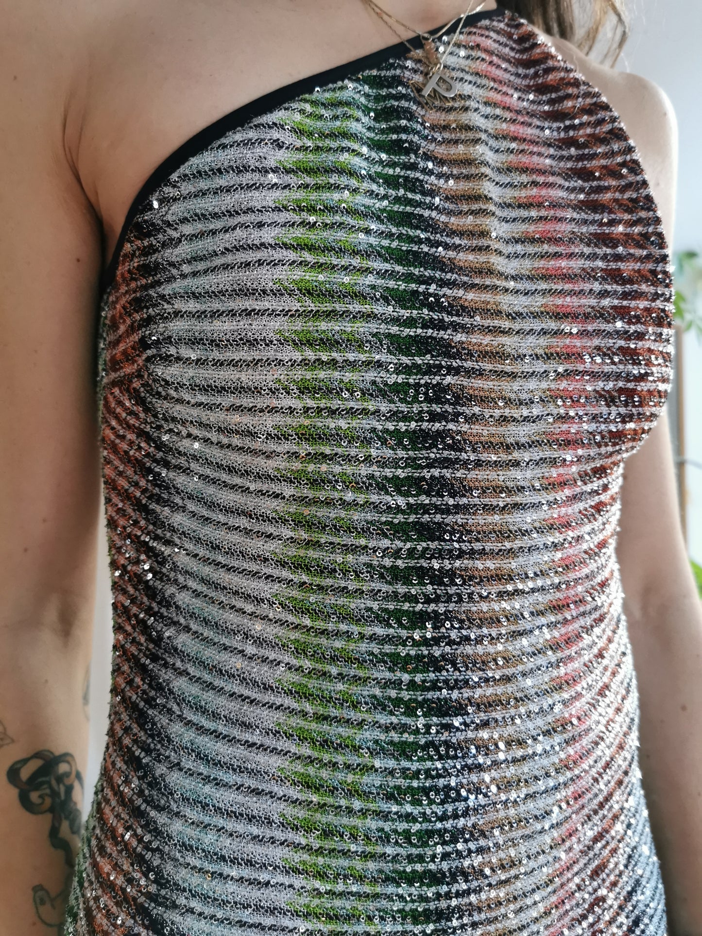 Missoni jurk multicolor