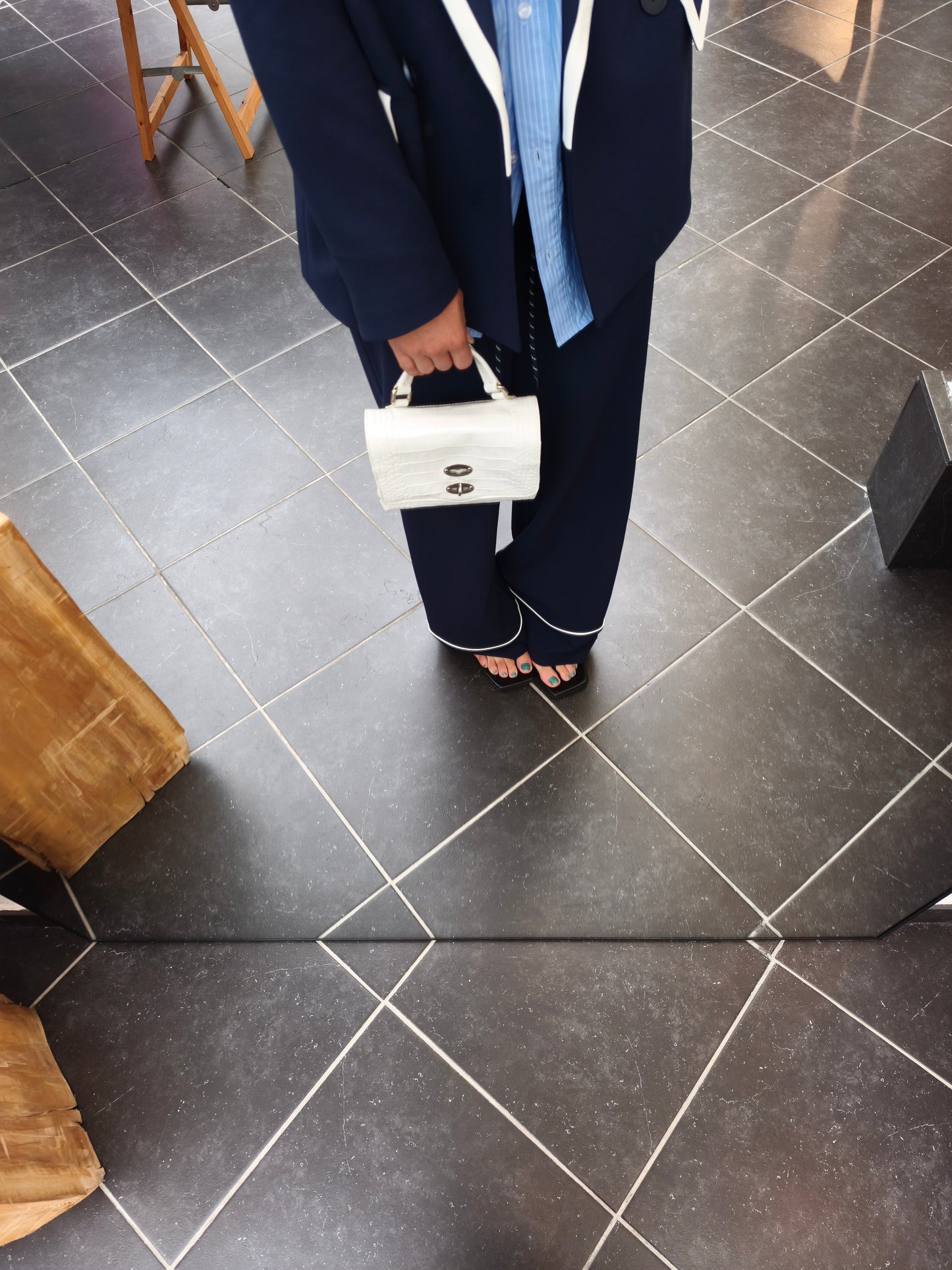Essentiel broek navy