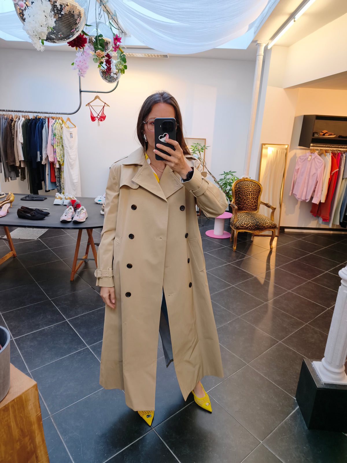 Rhúne Eline trenchcoat