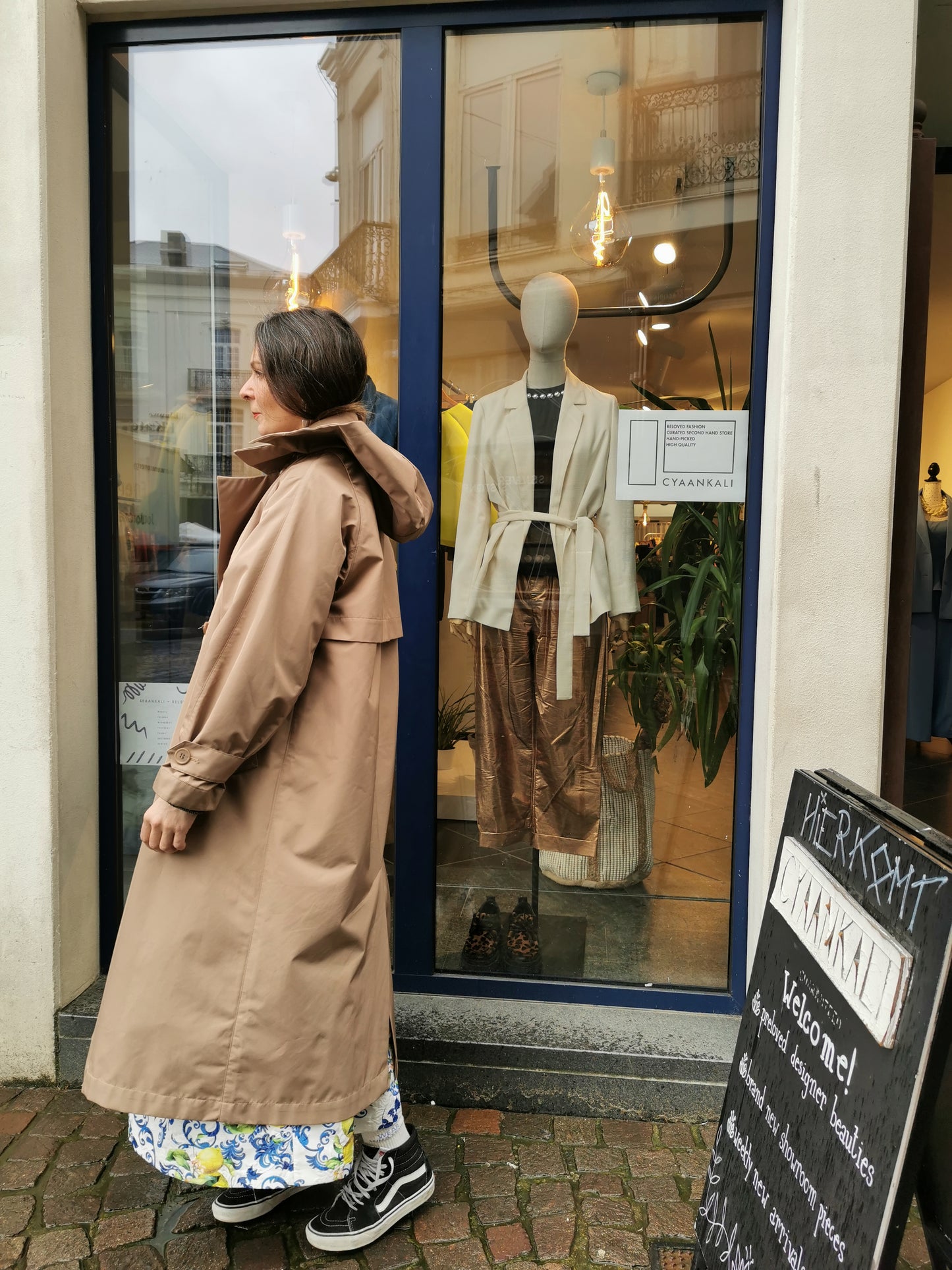 Essentiel trenchcoat bruin