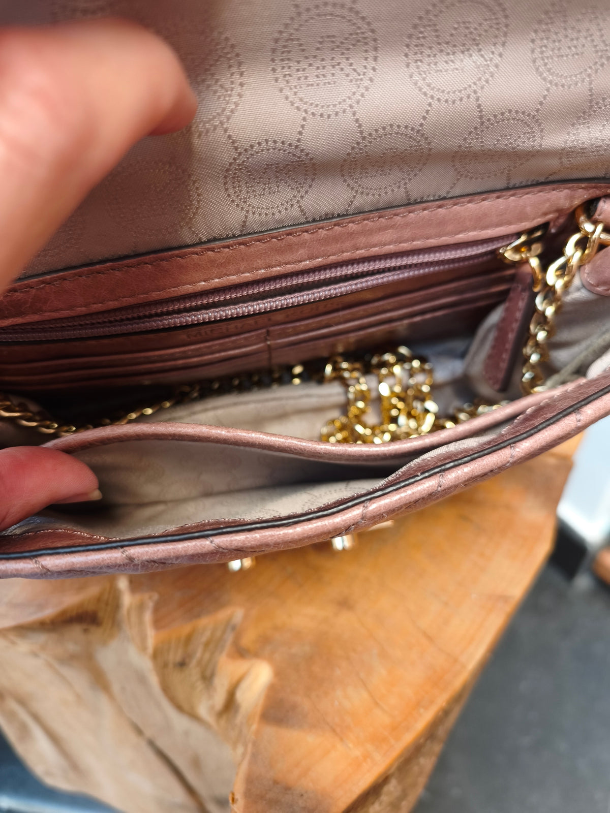 Michael Kors handtas oudroze